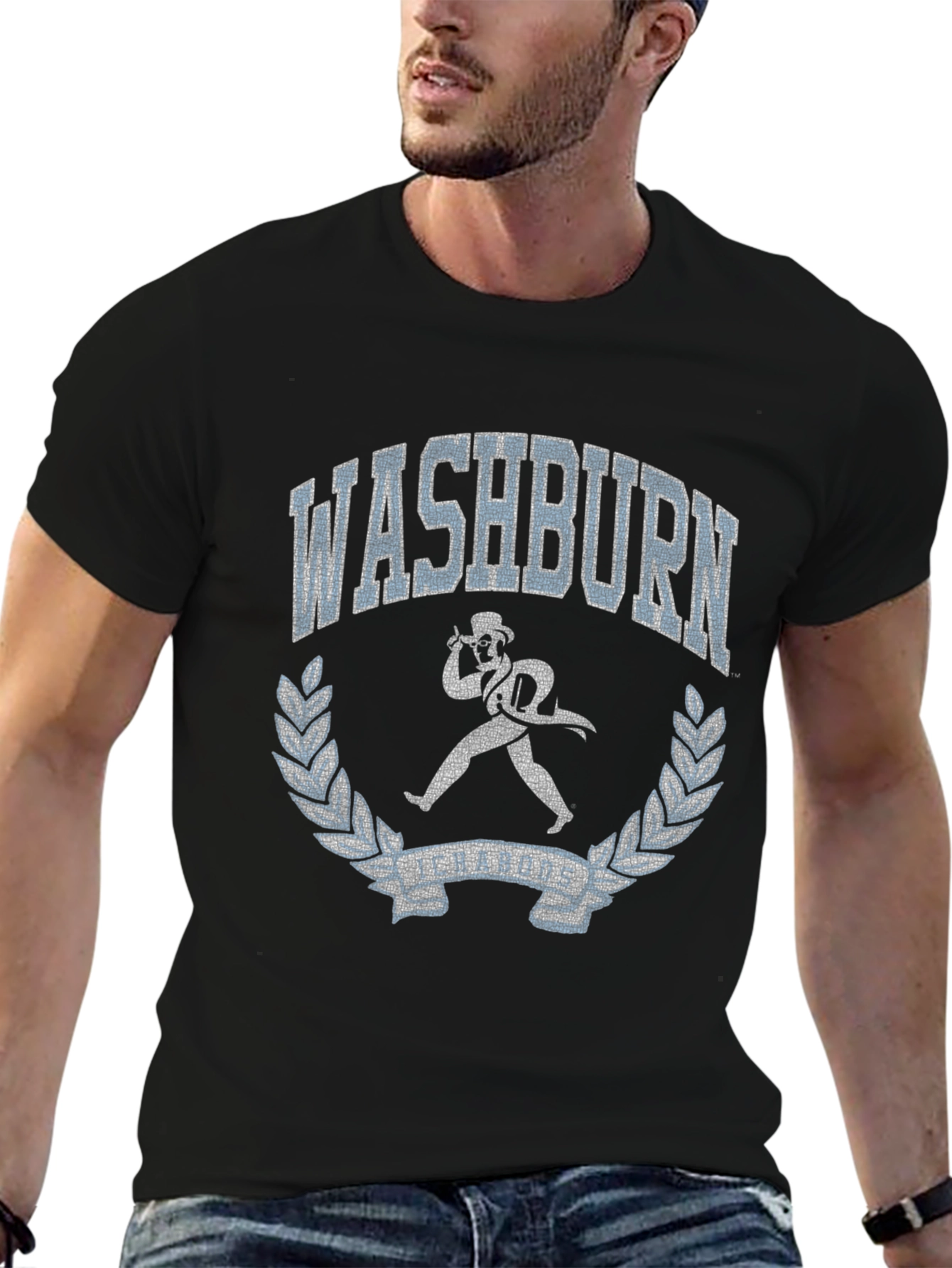 Washburn Ichabods Graphic T-Shirt - Black