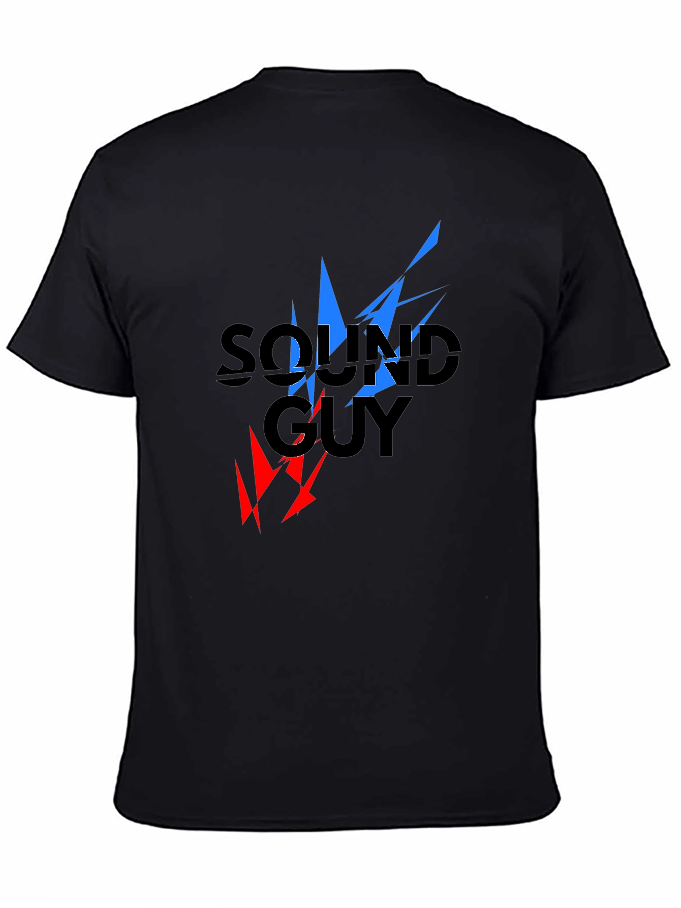 Sound Guy Graphic T-Shirt - Black