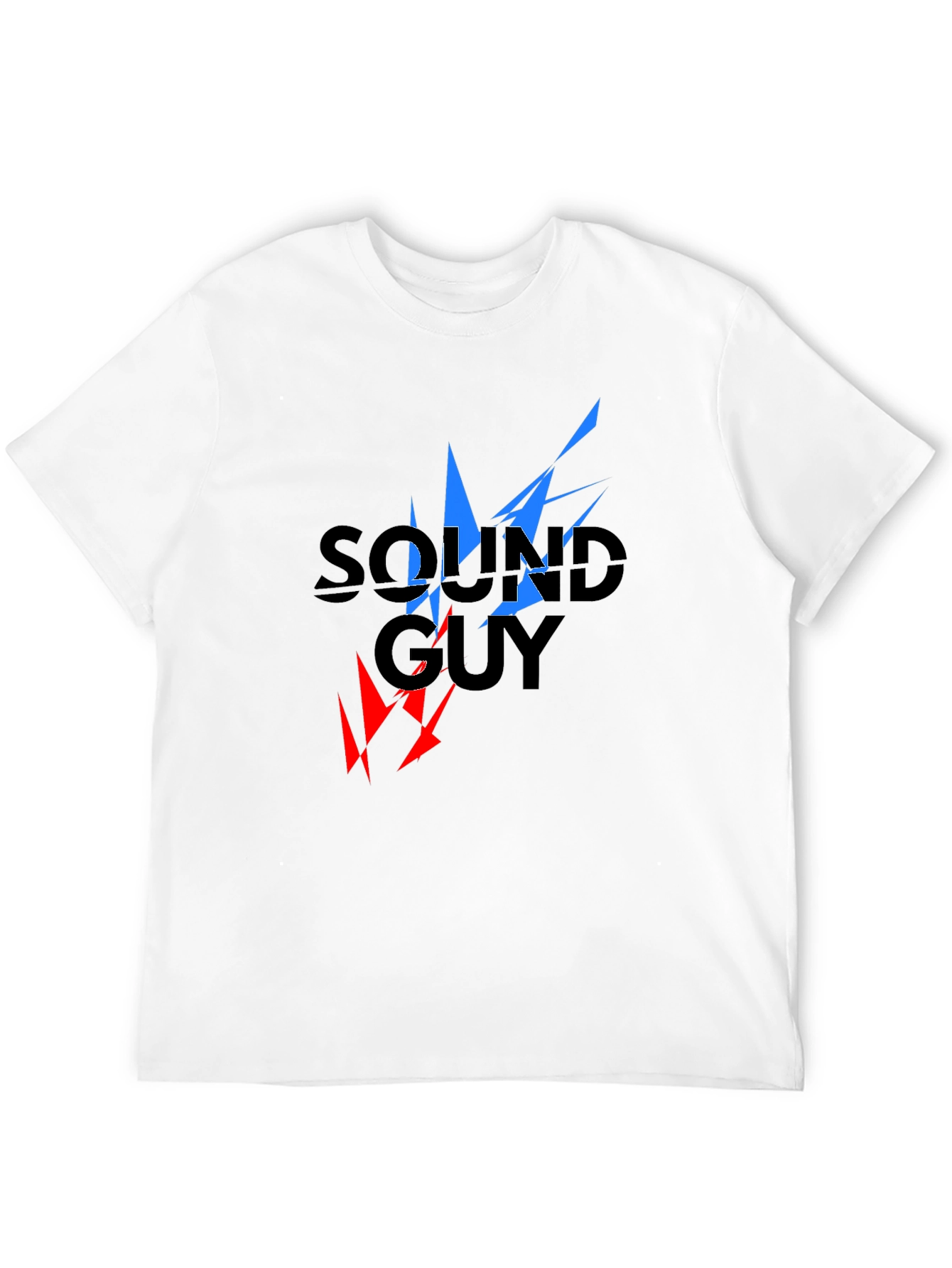 Sound Guy Graphic T-Shirt - Black