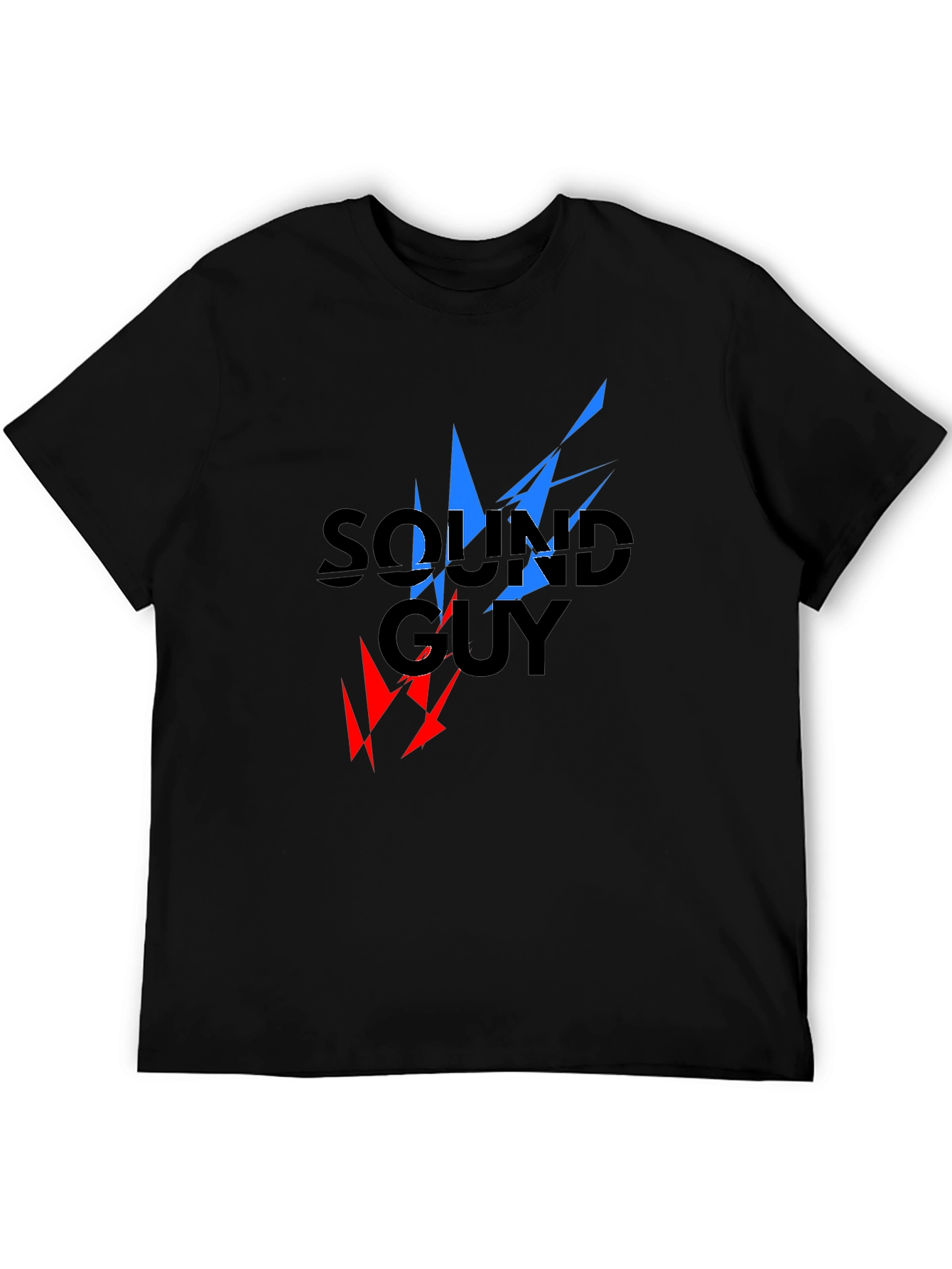 Sound Guy Graphic T-Shirt - Black