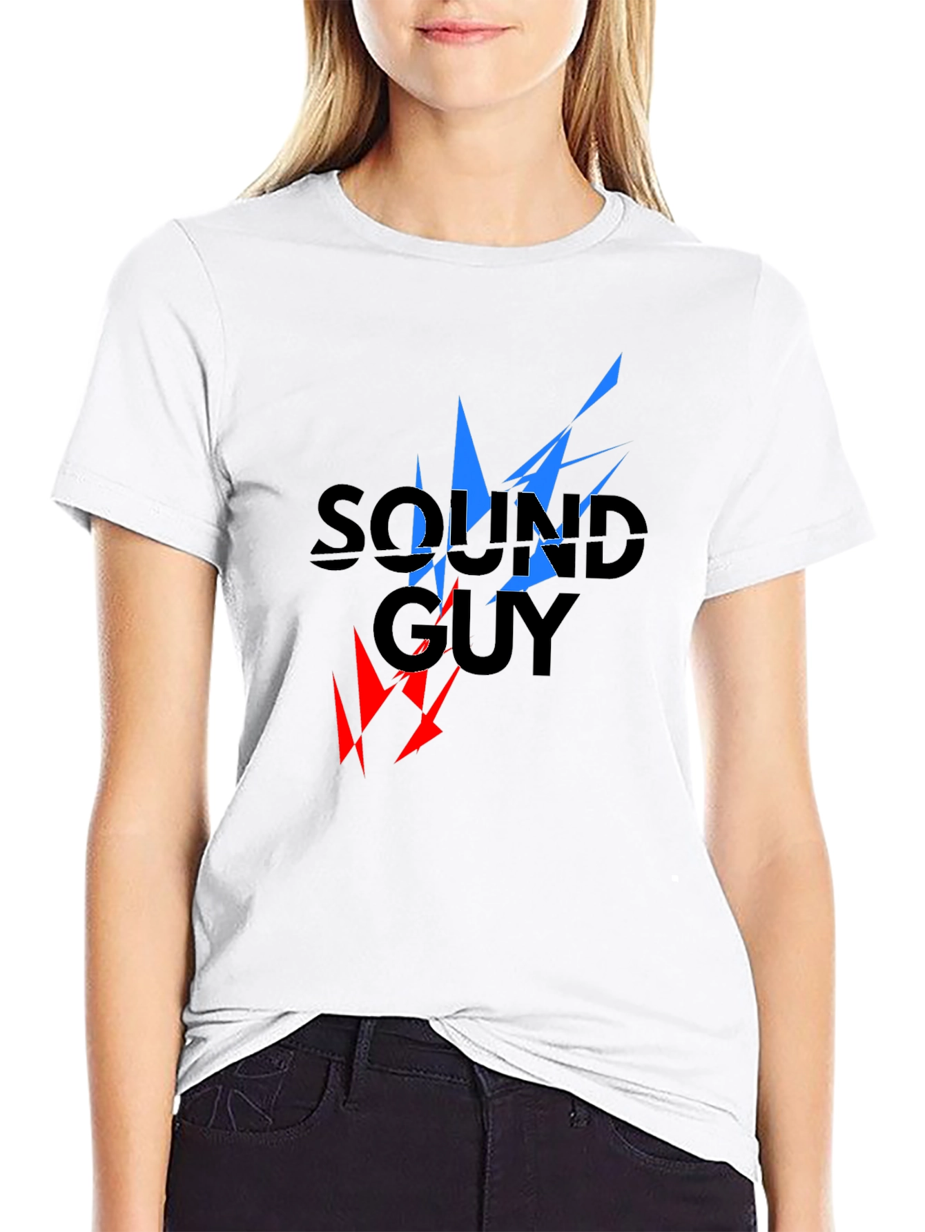 Sound Guy Graphic T-Shirt - Black