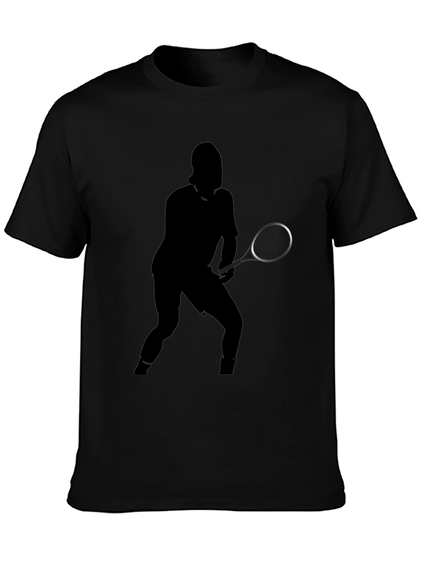 Tennis Player Silhouette Tee