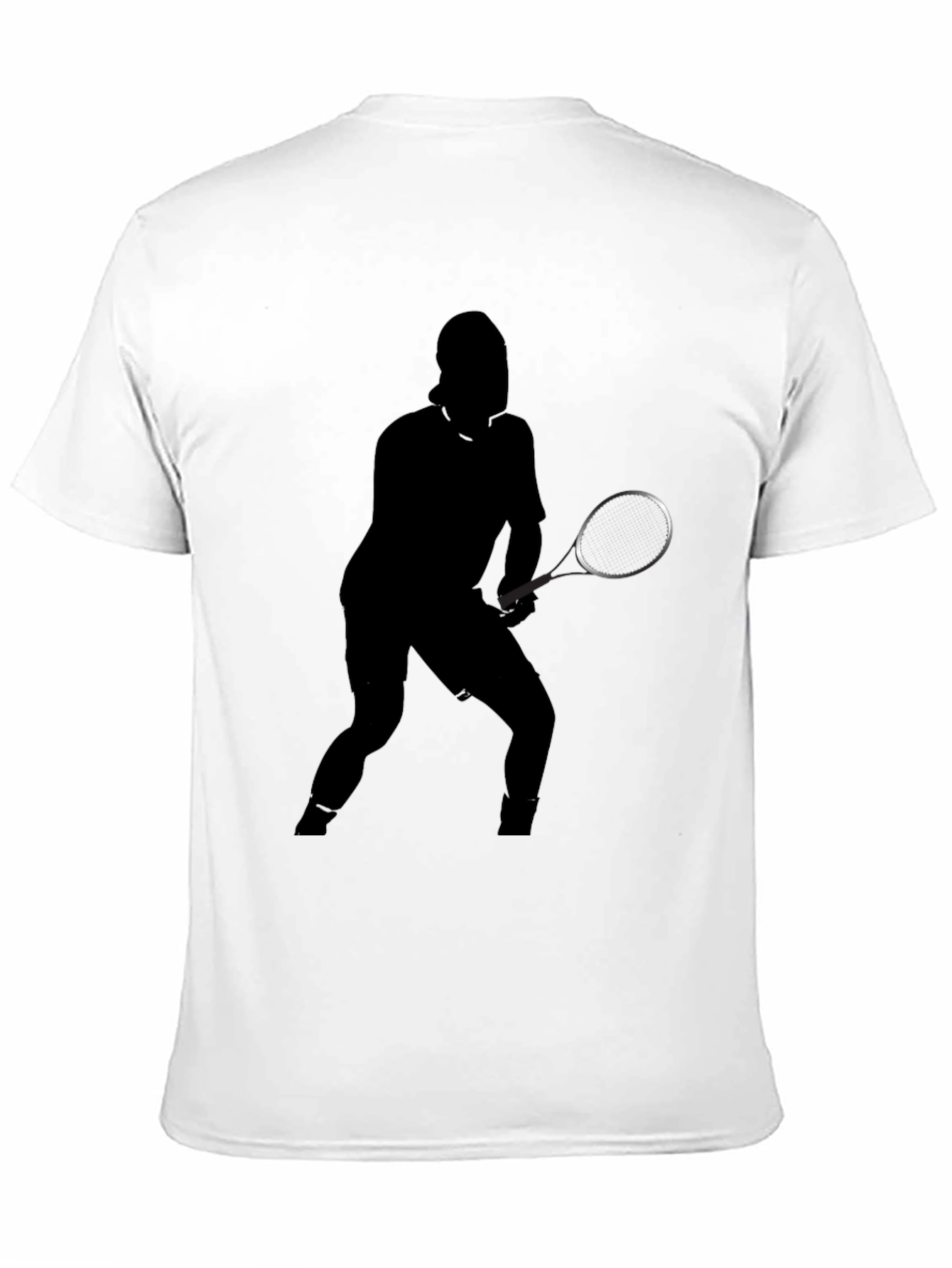 Tennis Player Silhouette Tee