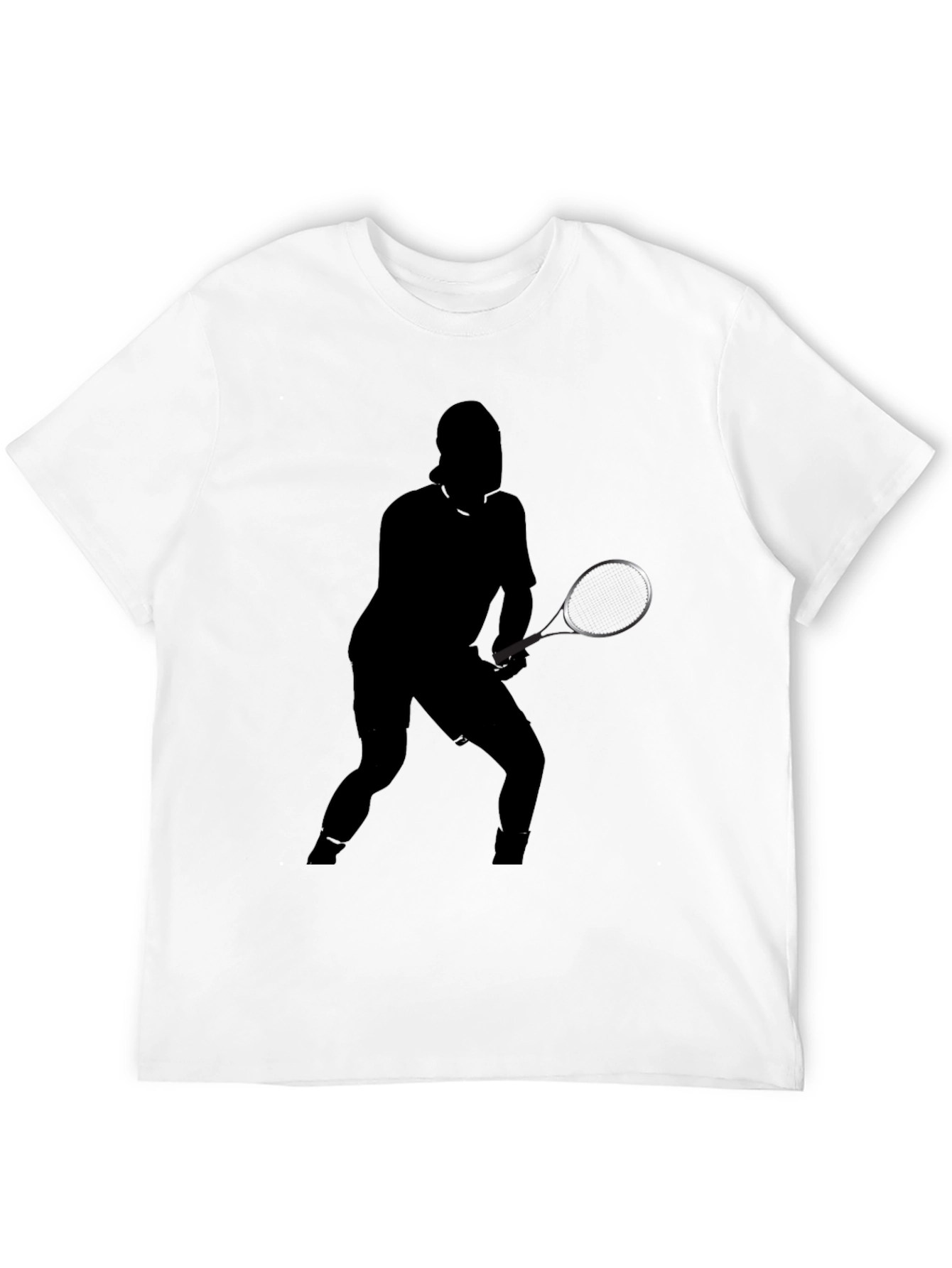 Tennis Player Silhouette Tee