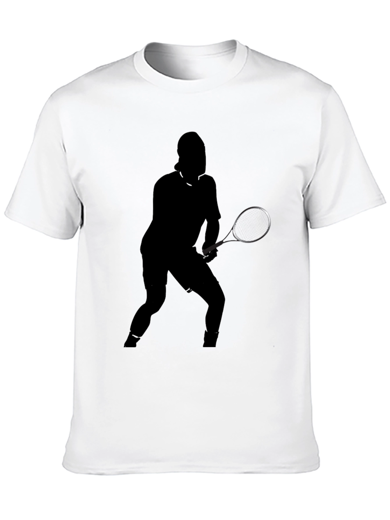Tennis Player Silhouette Tee