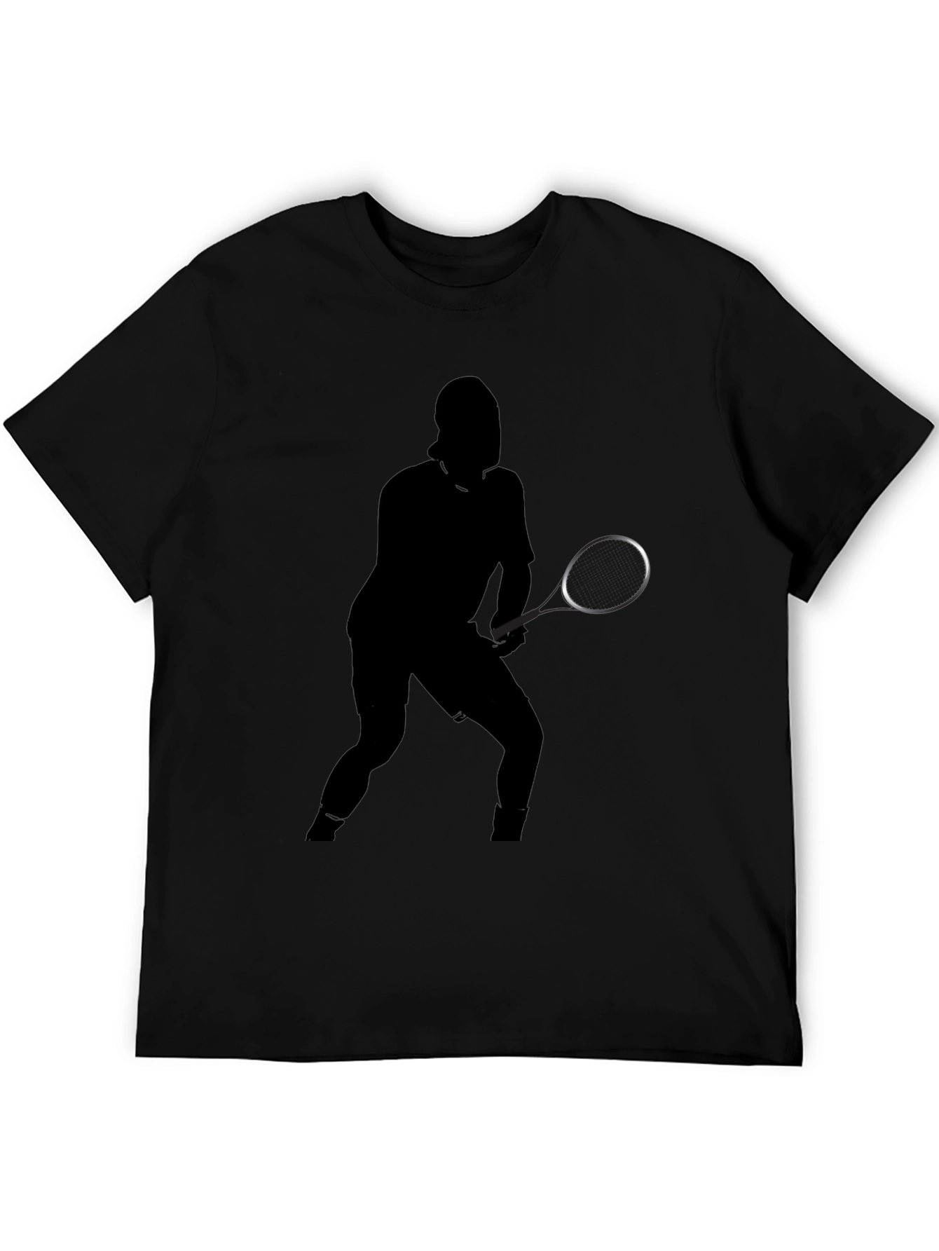 Tennis Player Silhouette Tee