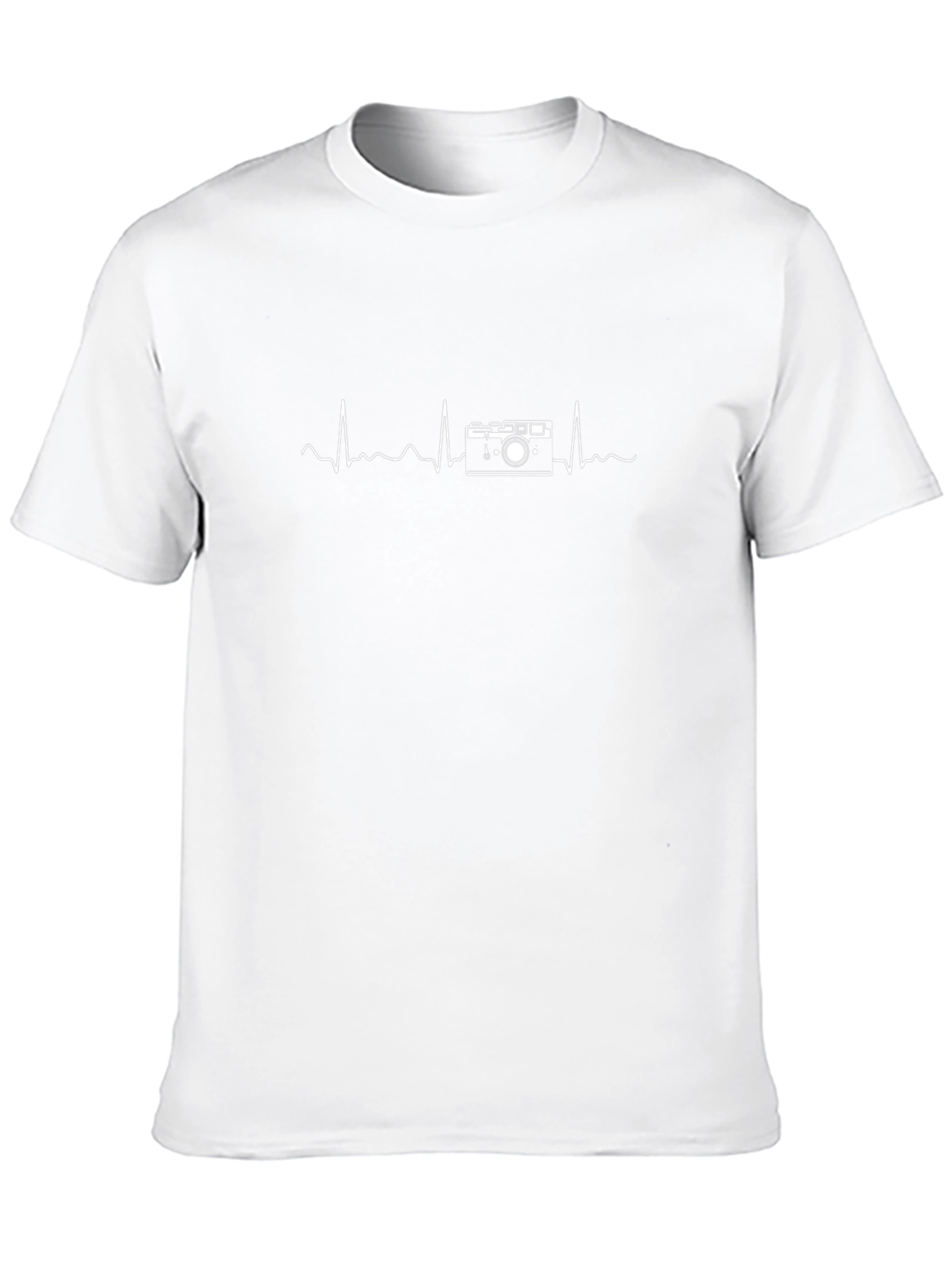 Camera Heartbeat Graphic Tee - Photographers Passion