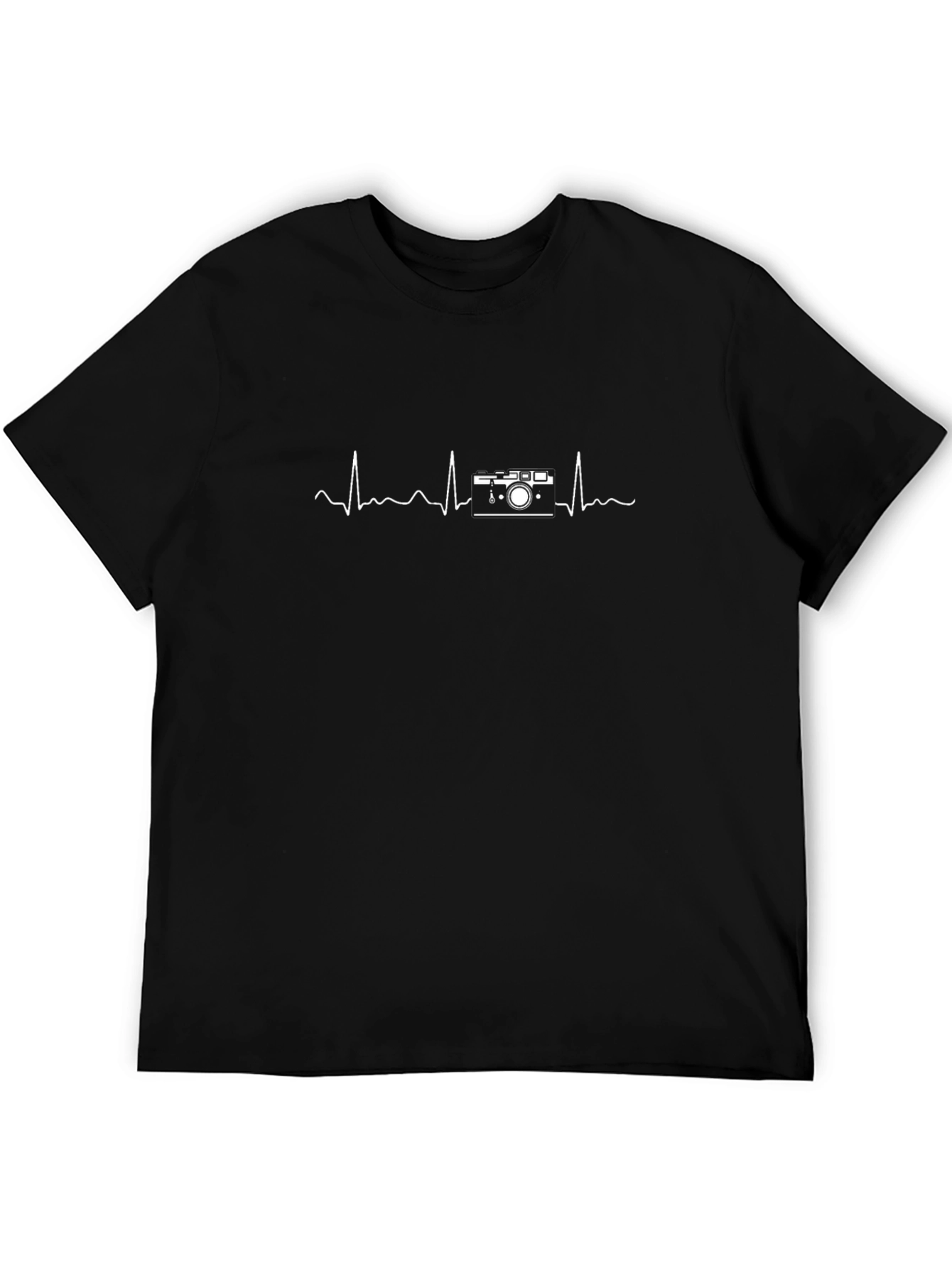 Camera Heartbeat Graphic Tee - Photographers Passion