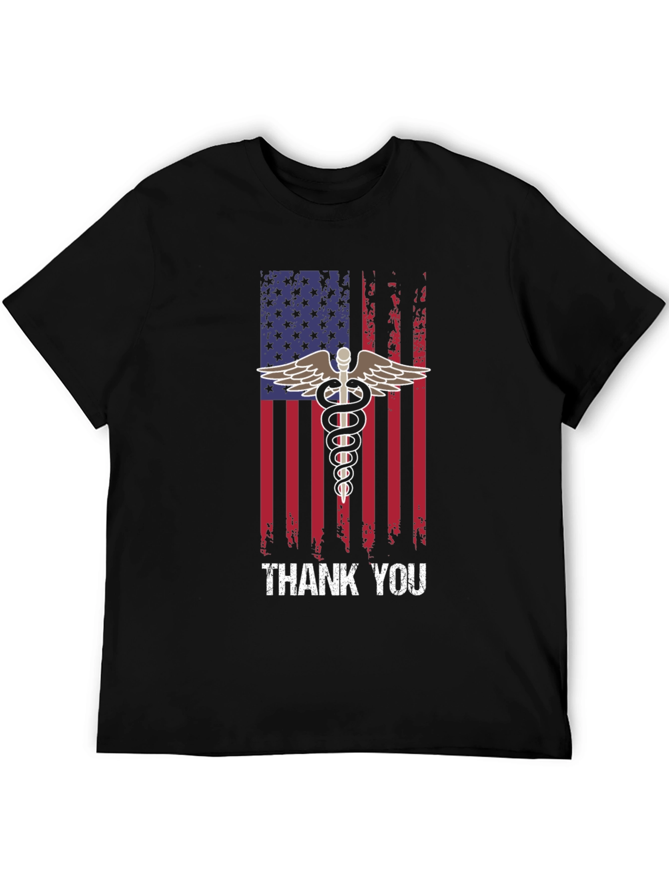 American Flag Thank You Medical T-Shirt