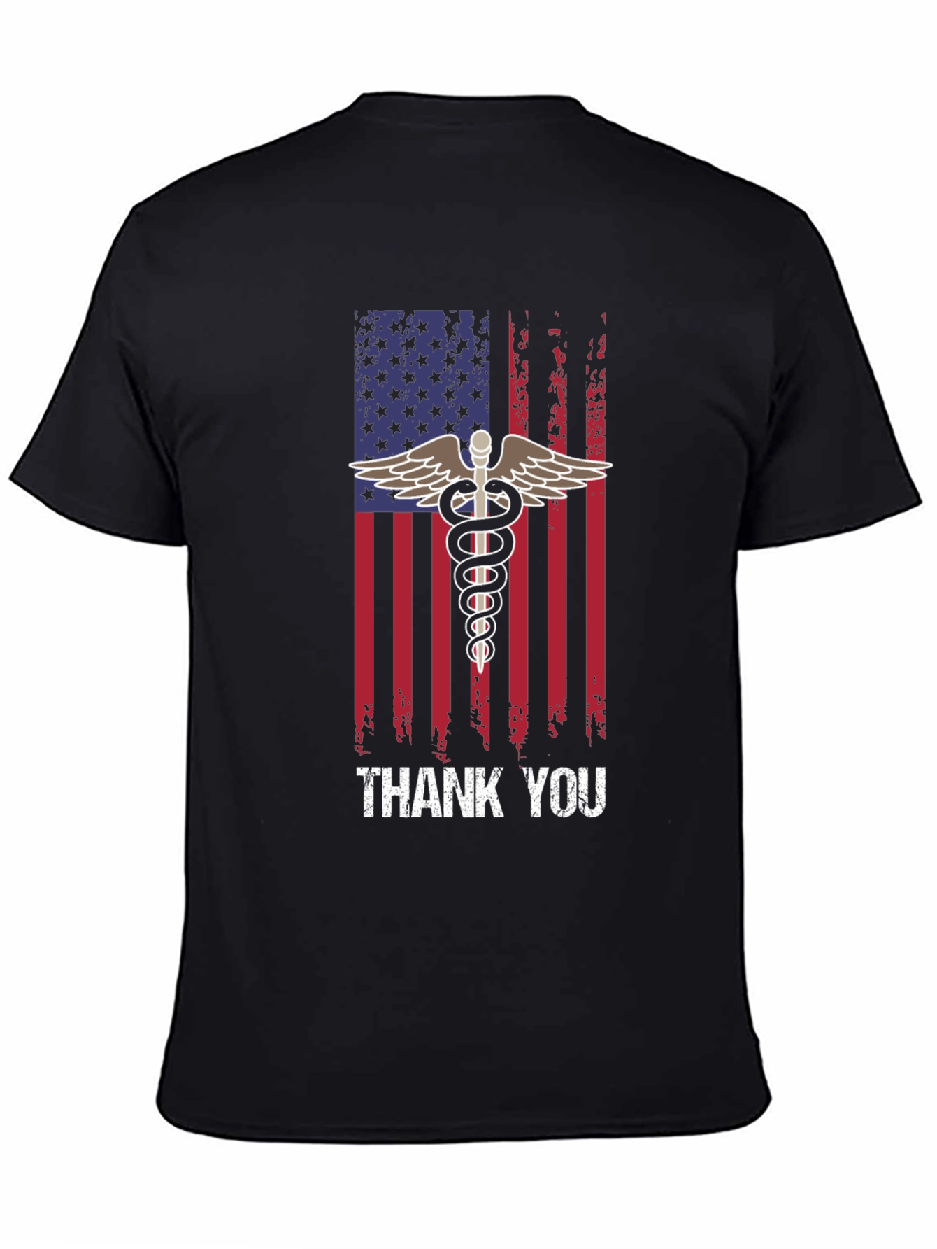 American Flag Thank You Medical T-Shirt