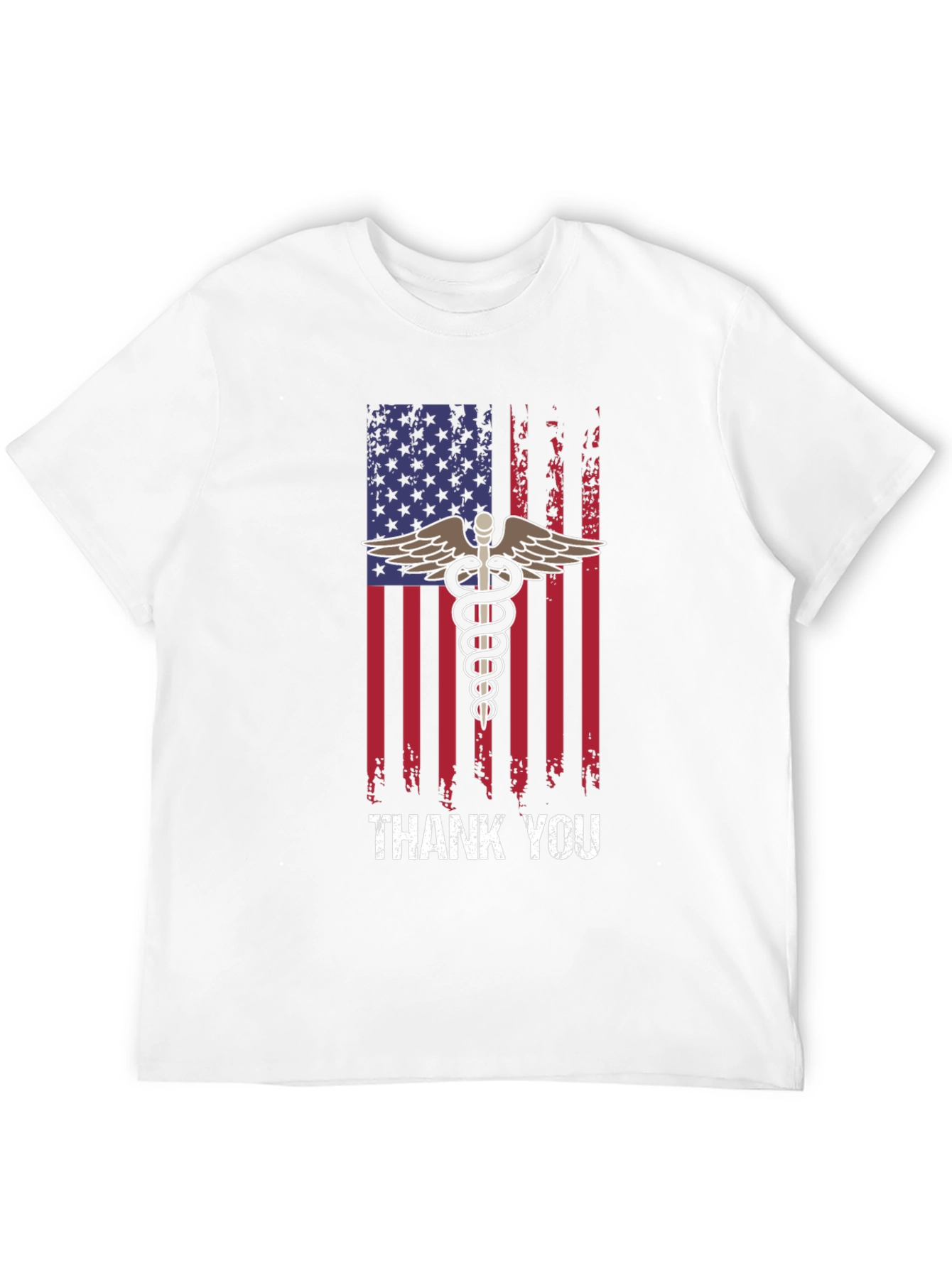American Flag Thank You Medical T-Shirt