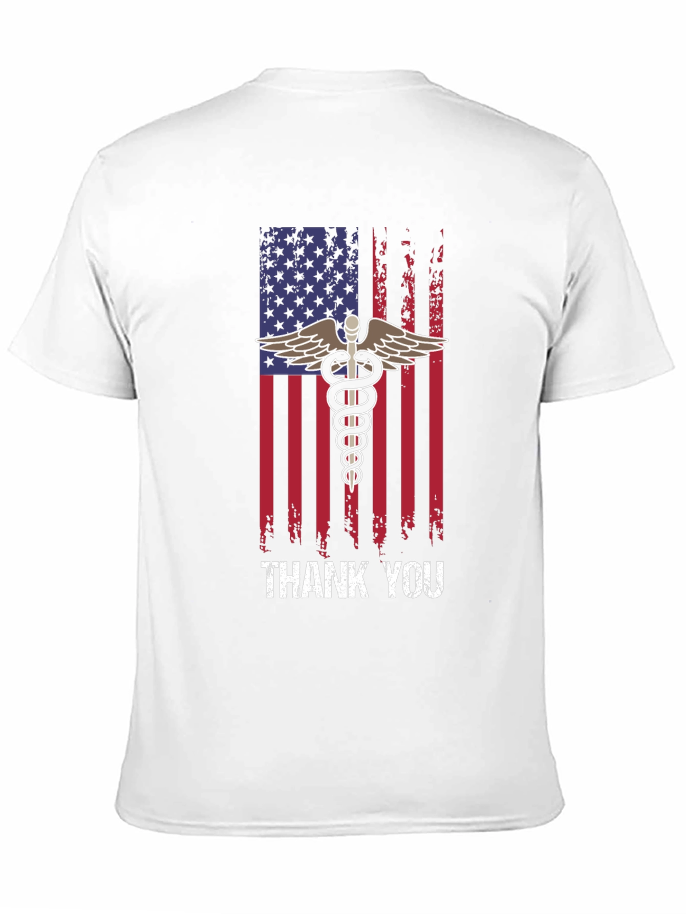 American Flag Thank You Medical T-Shirt
