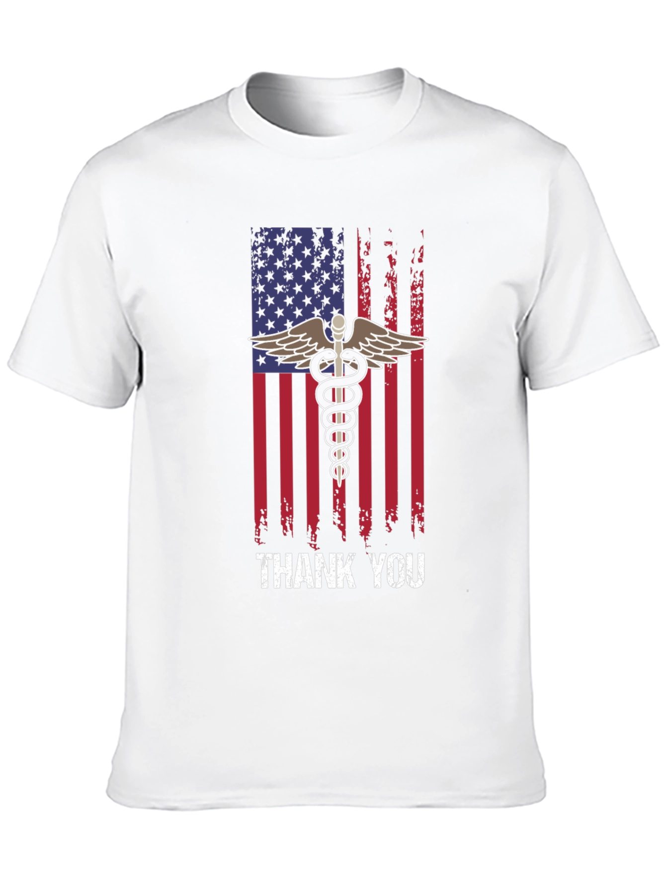 American Flag Thank You Medical T-Shirt