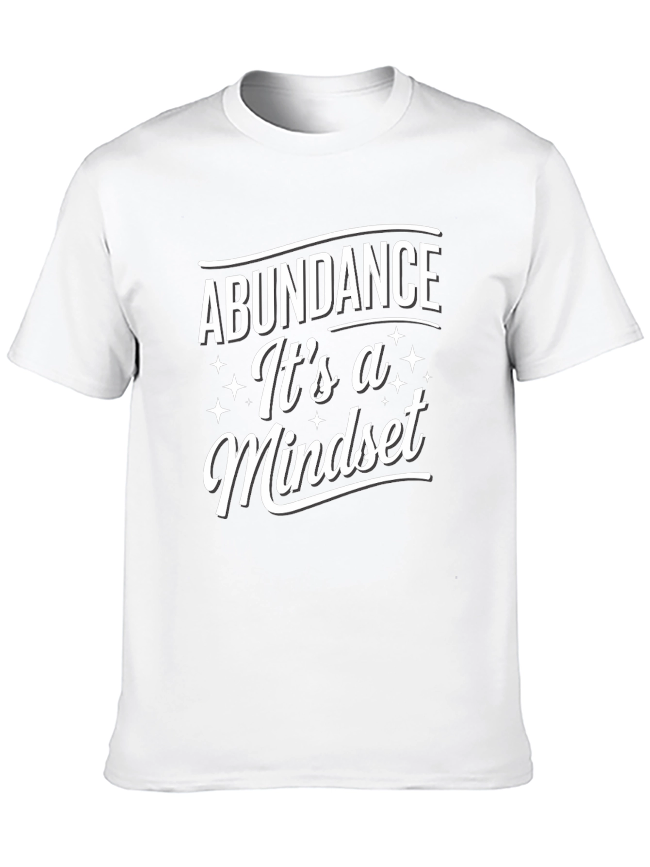 Abundance Mindset Graphic Tee - Motivational T-Shirt