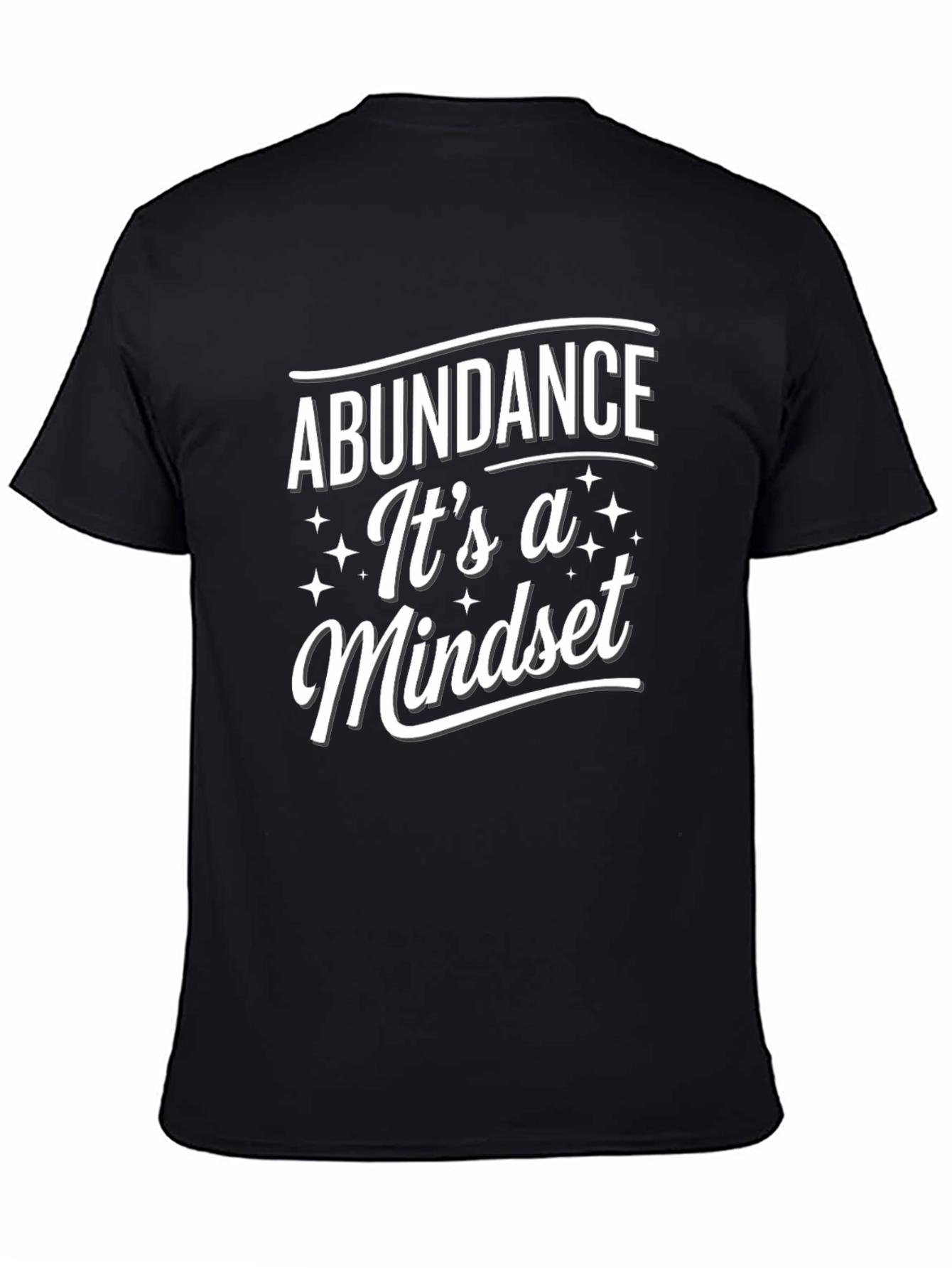Abundance Mindset Graphic Tee - Motivational T-Shirt