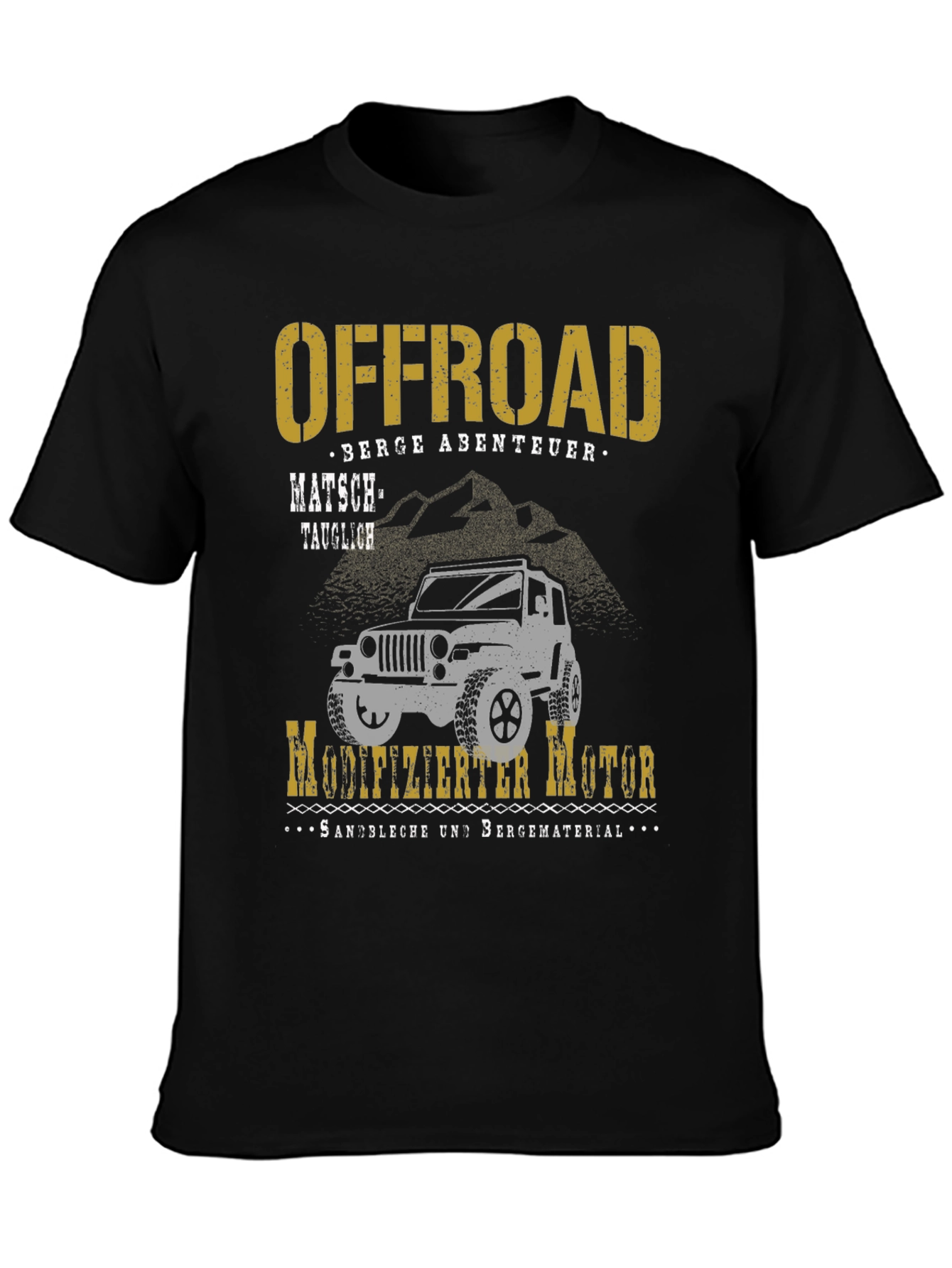 Offroad Adventure T-Shirt - Modified Motor Design