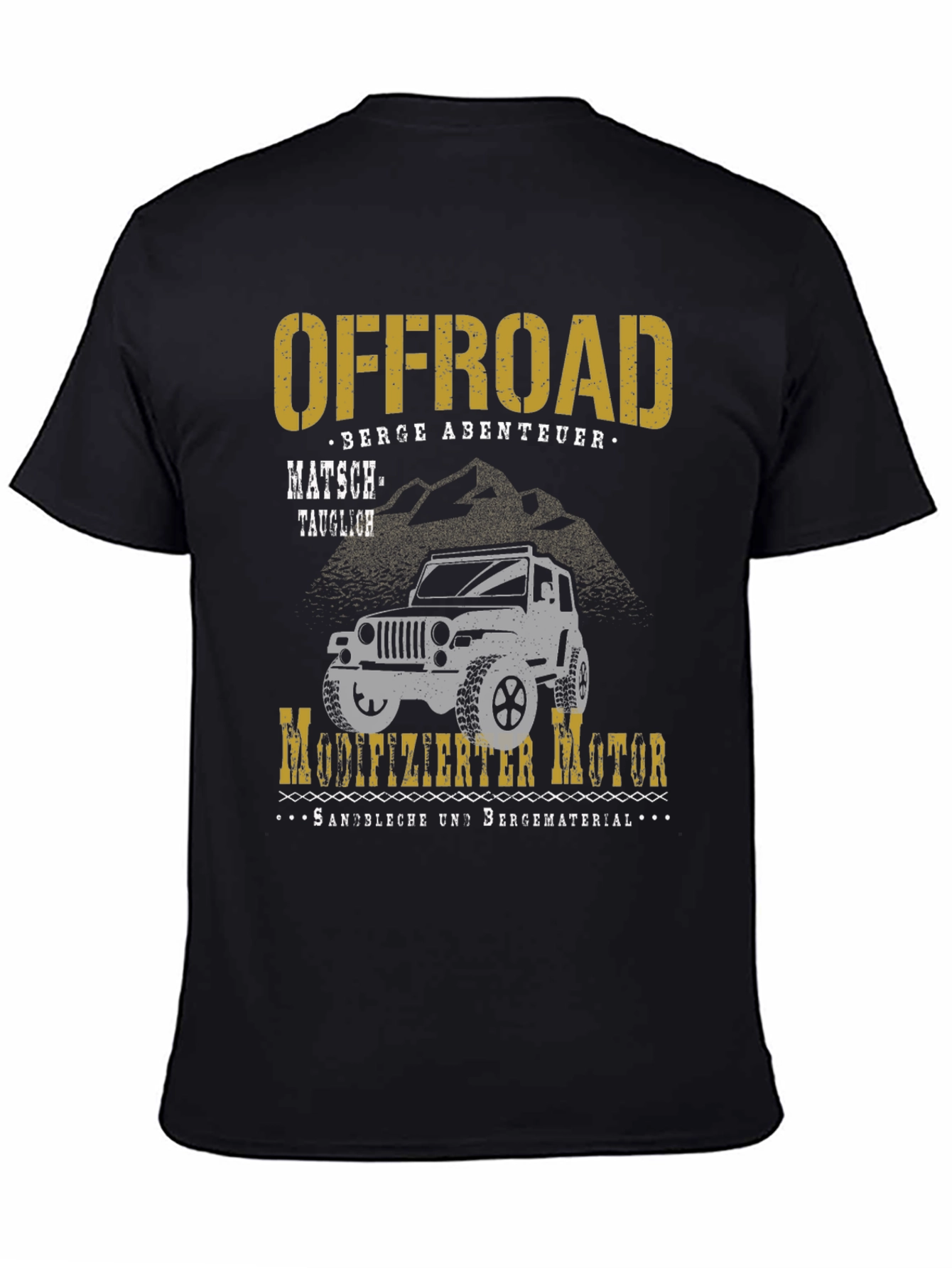 Offroad Adventure T-Shirt - Modified Motor Design