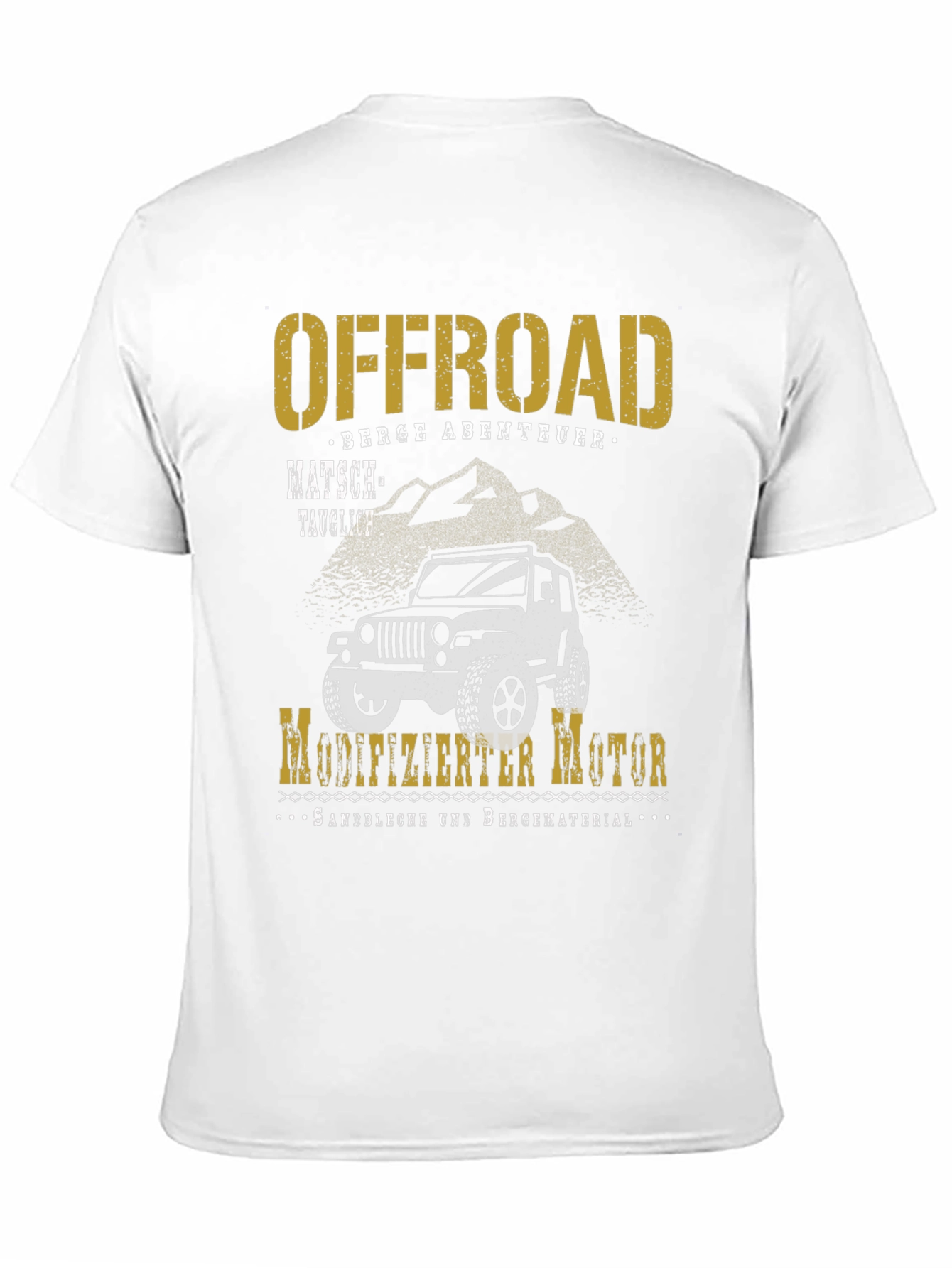 Offroad Adventure T-Shirt - Modified Motor Design