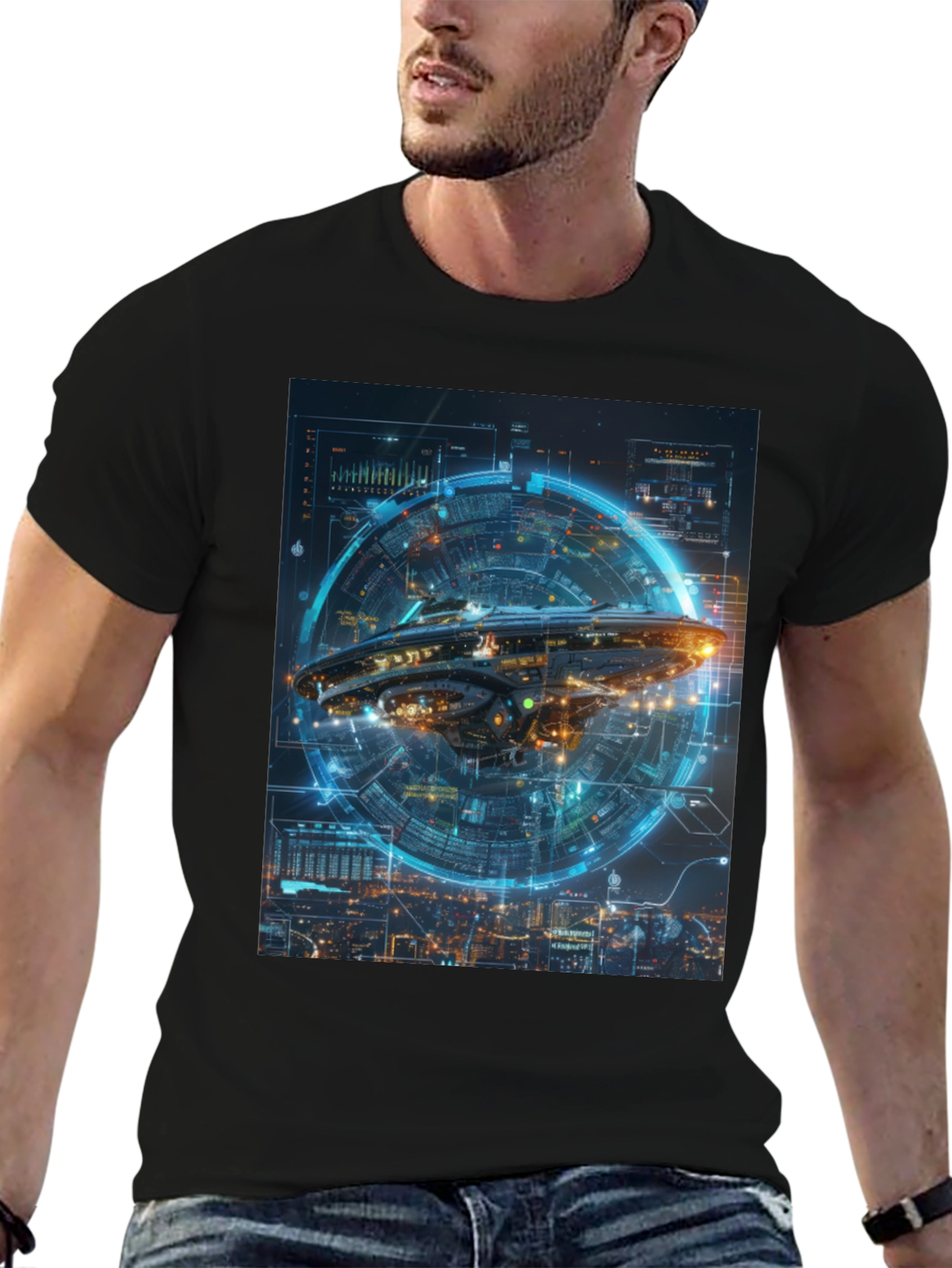 Sci-Fi Tech T-Shirt