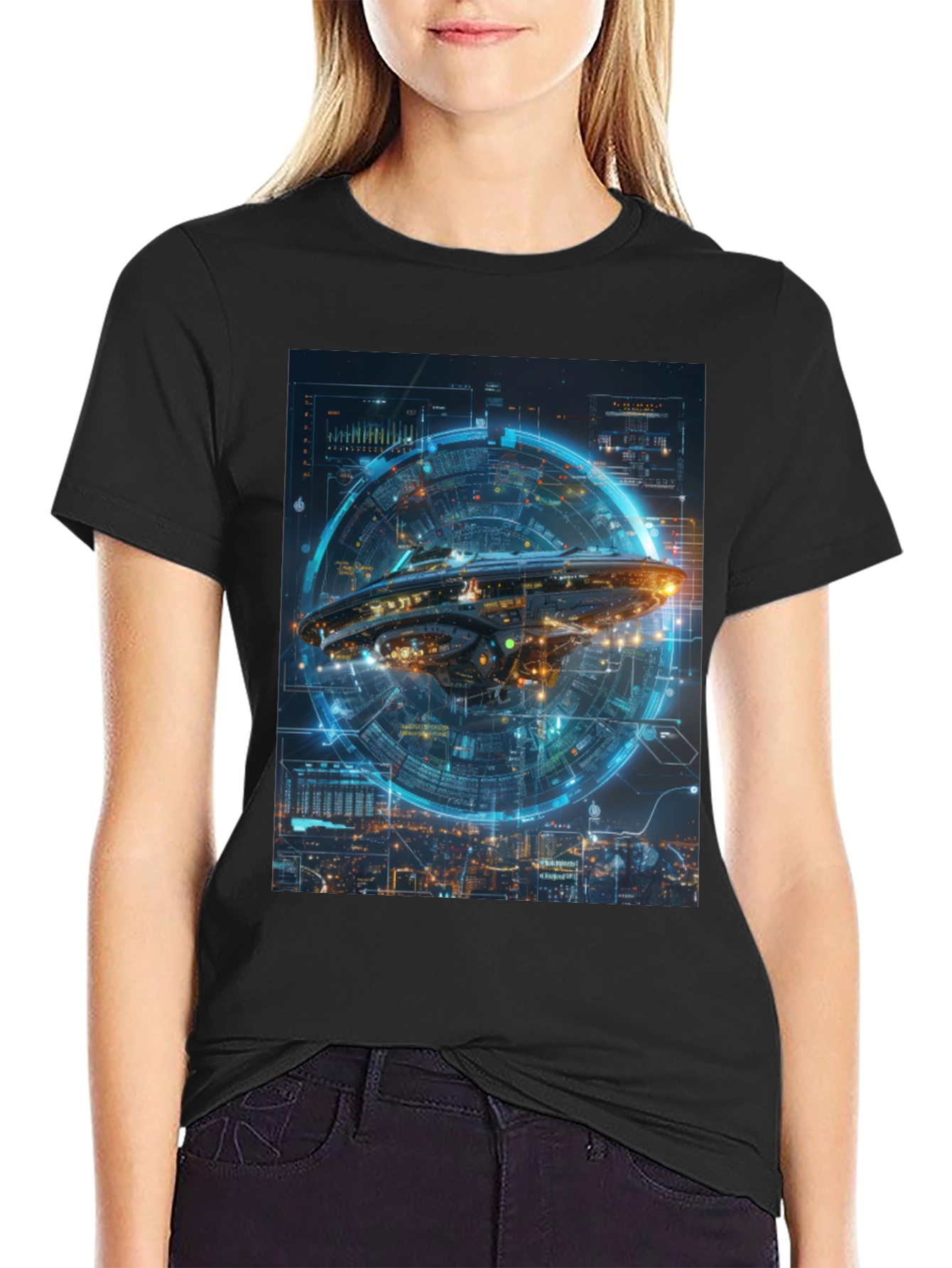 Sci-Fi Tech T-Shirt