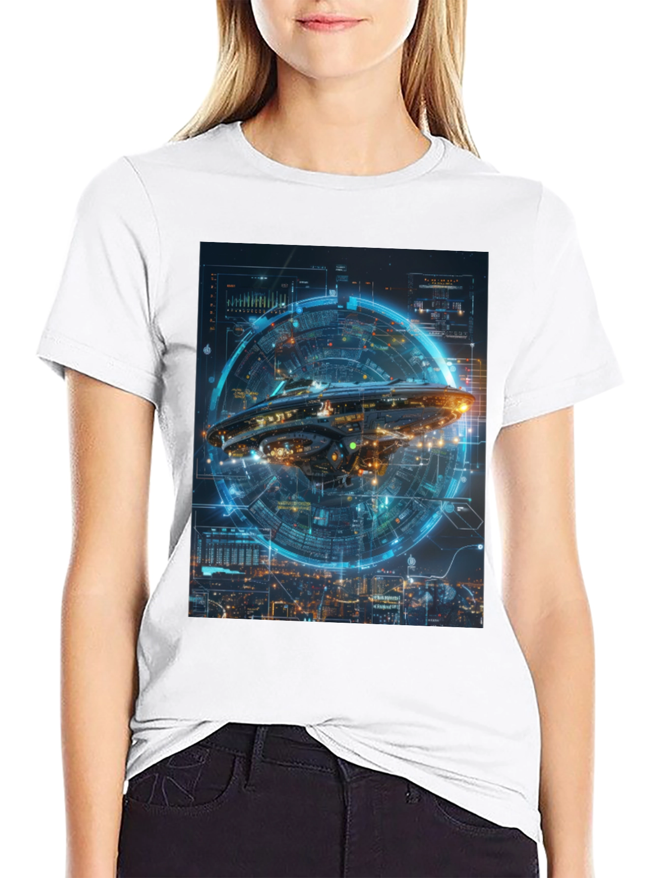 Sci-Fi Tech T-Shirt