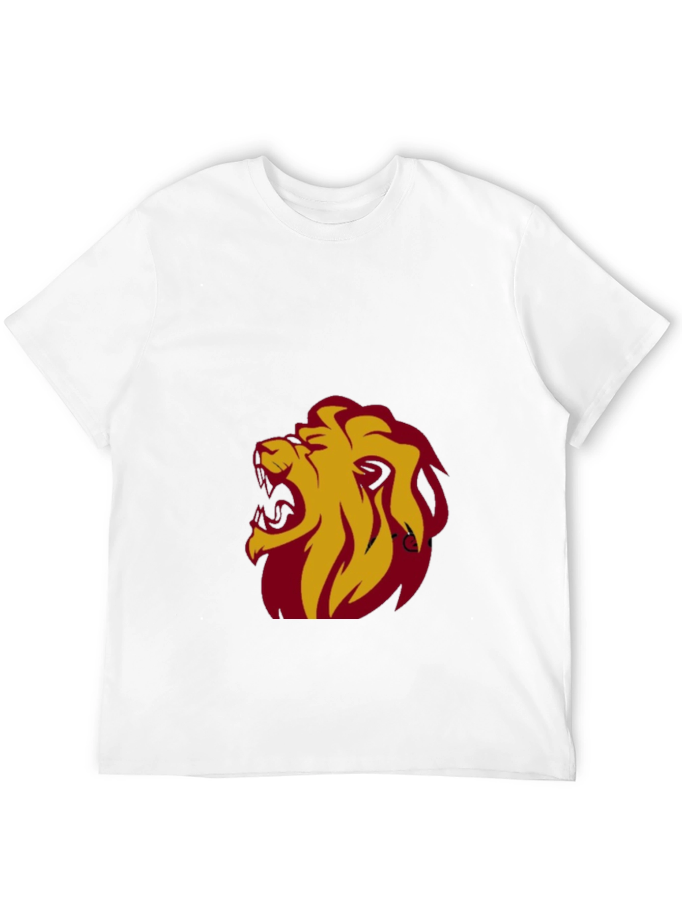 Roaring Lion Graphic Tee - Bold Black T-Shirt