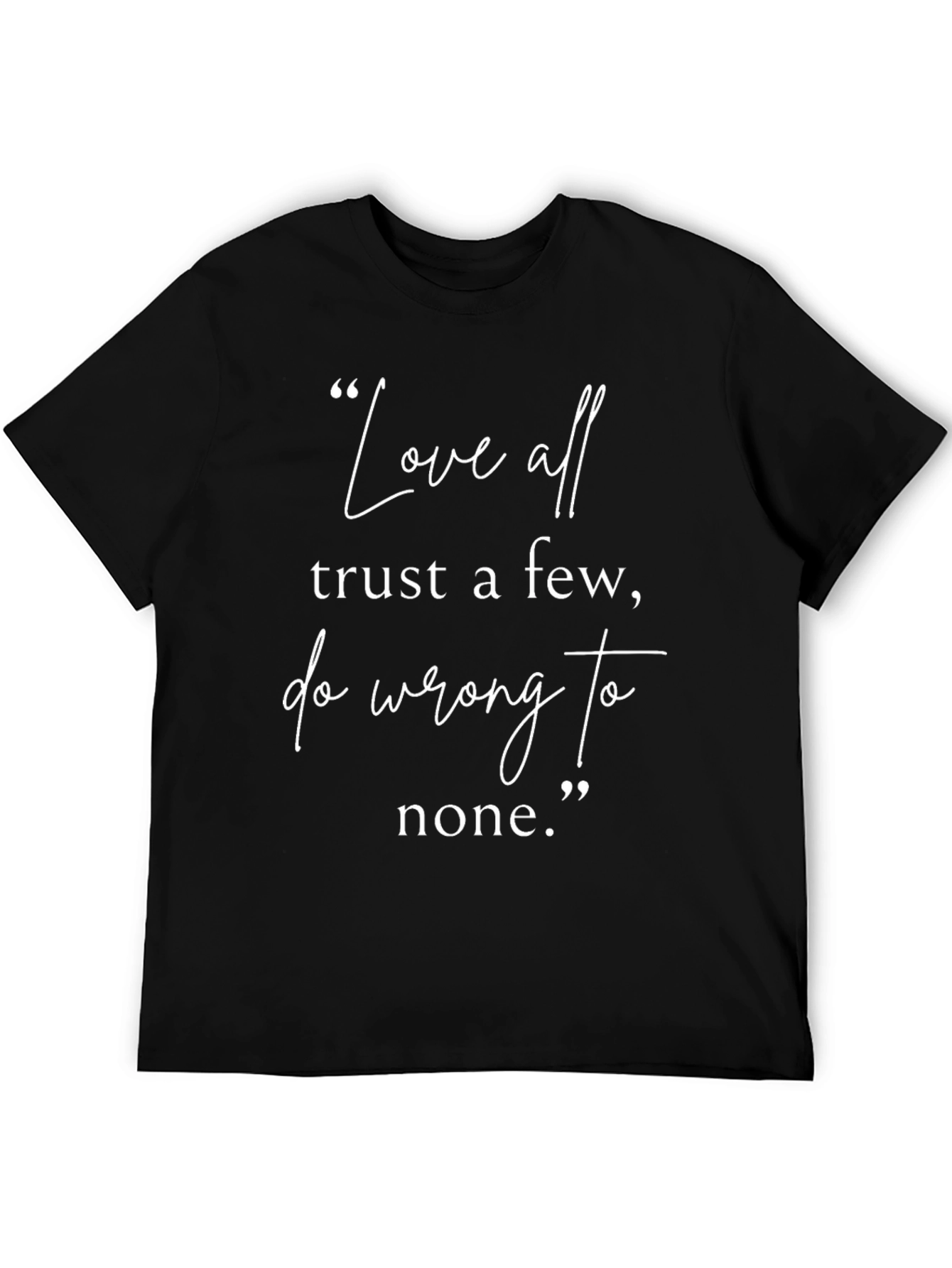 Love All Trust Few Graphic T-Shirt
