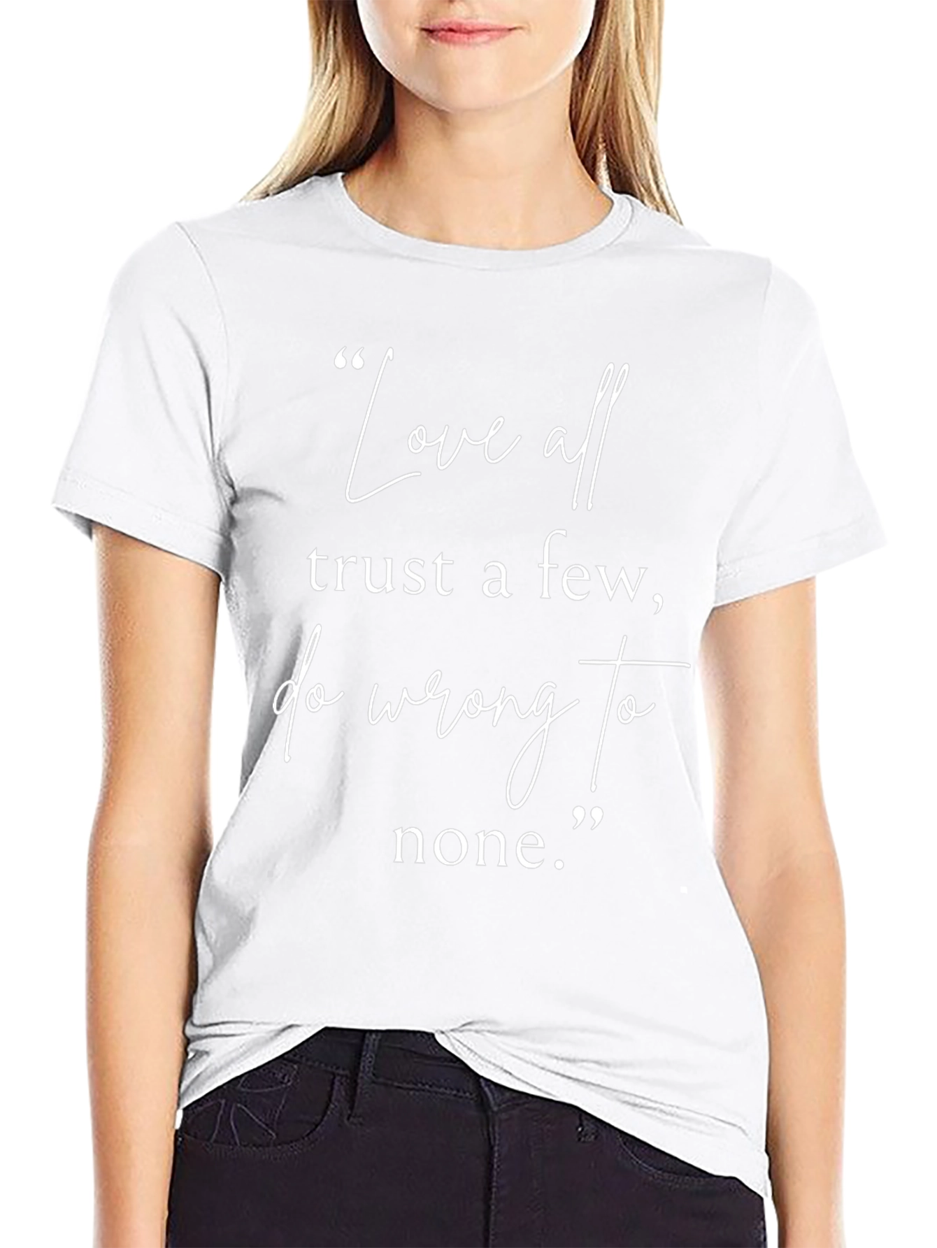 Love All Trust Few Graphic T-Shirt