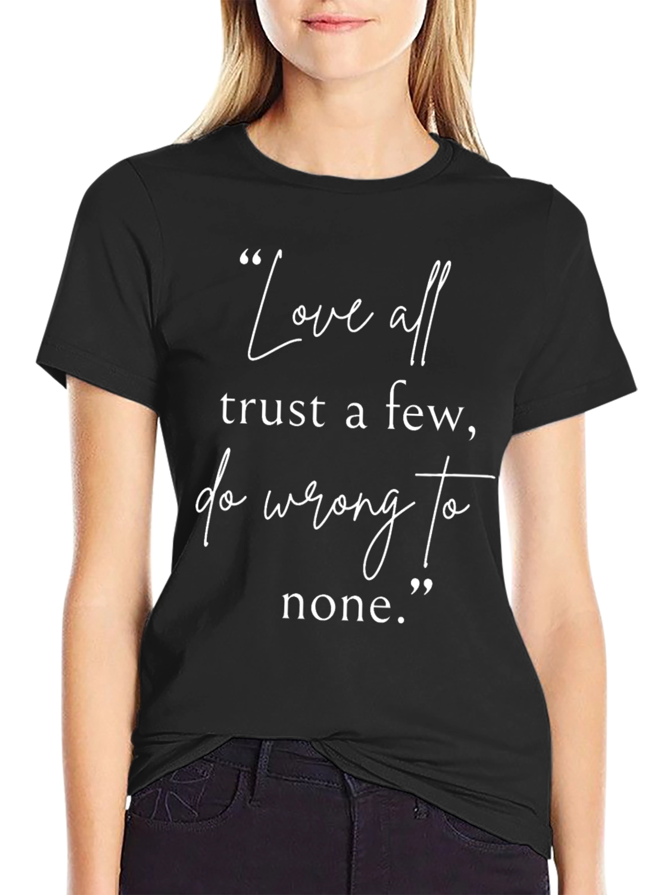 Love All Trust Few Graphic T-Shirt