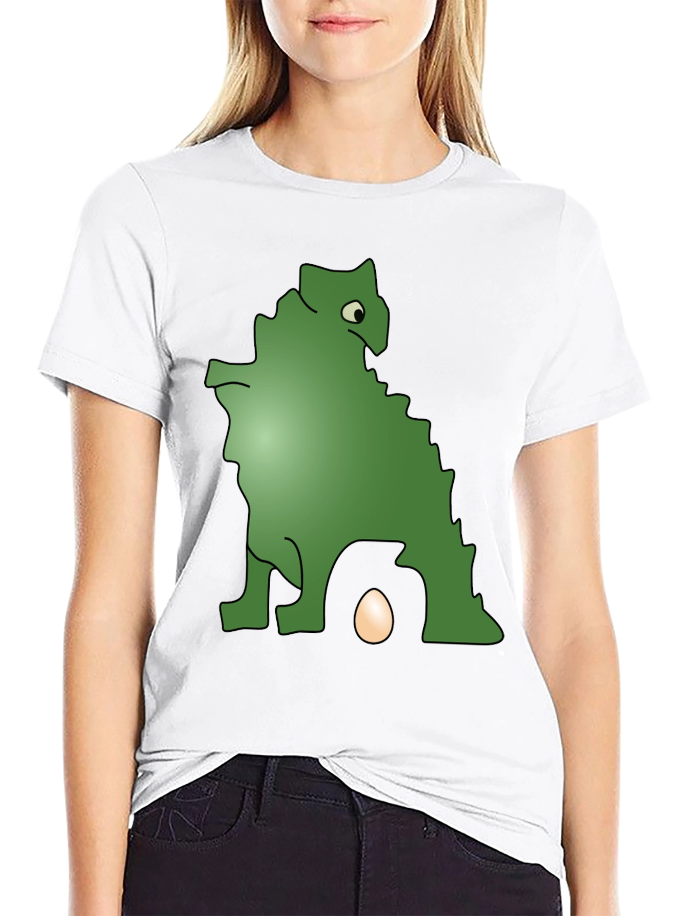 Dinosaur Egg T-Shirt - Black
