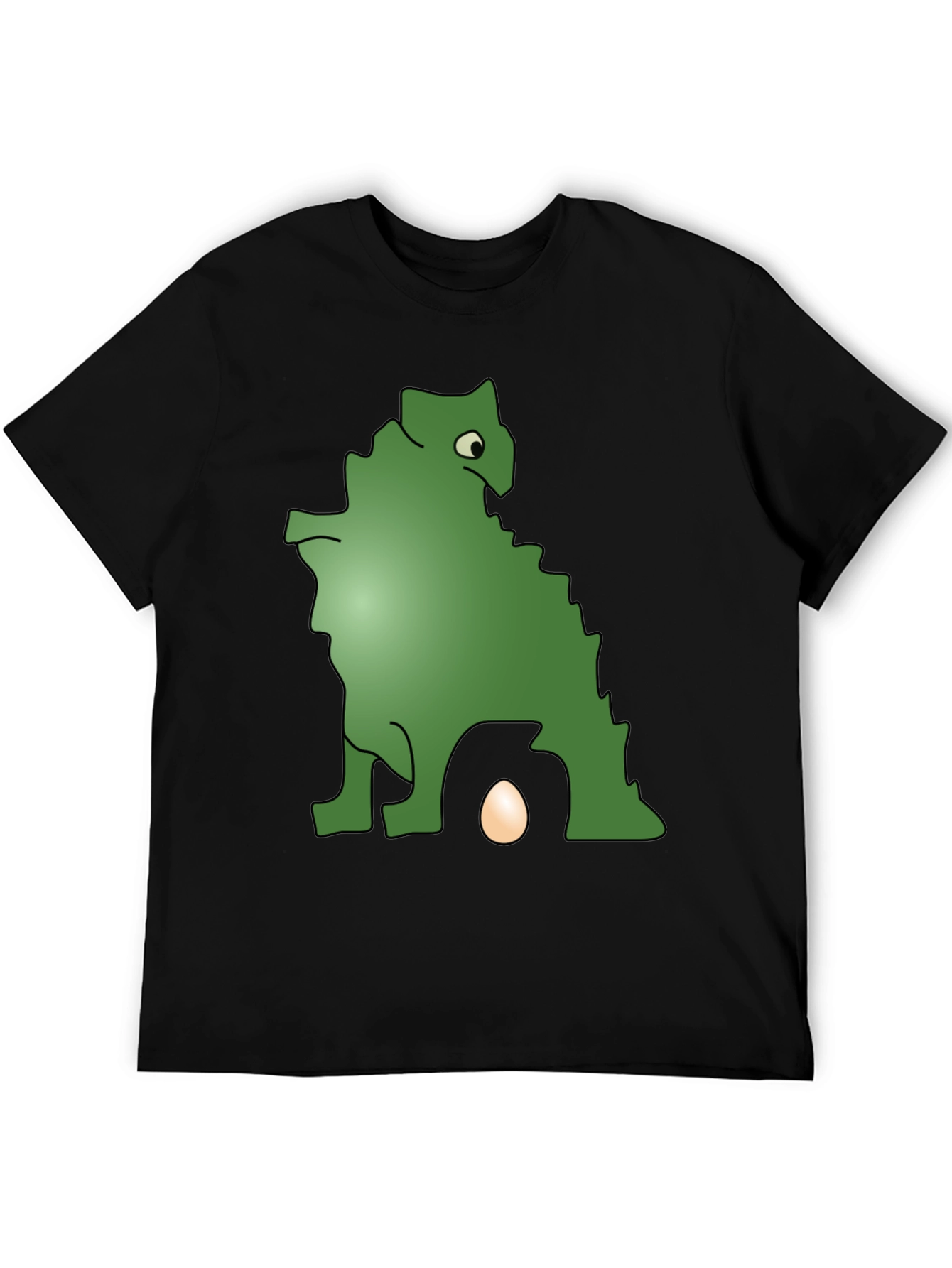 Dinosaur Egg T-Shirt - Black