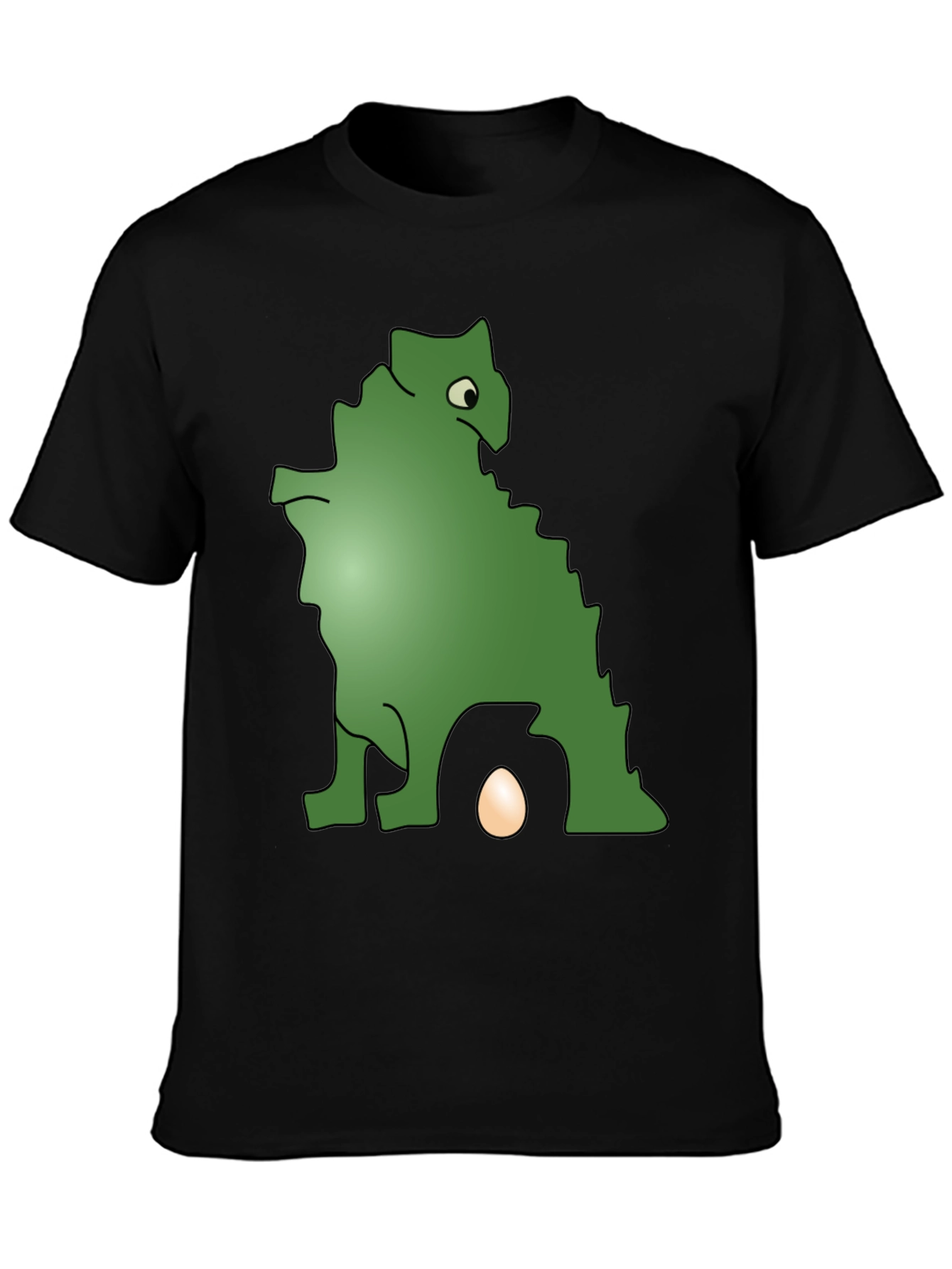 Dinosaur Egg T-Shirt - Black