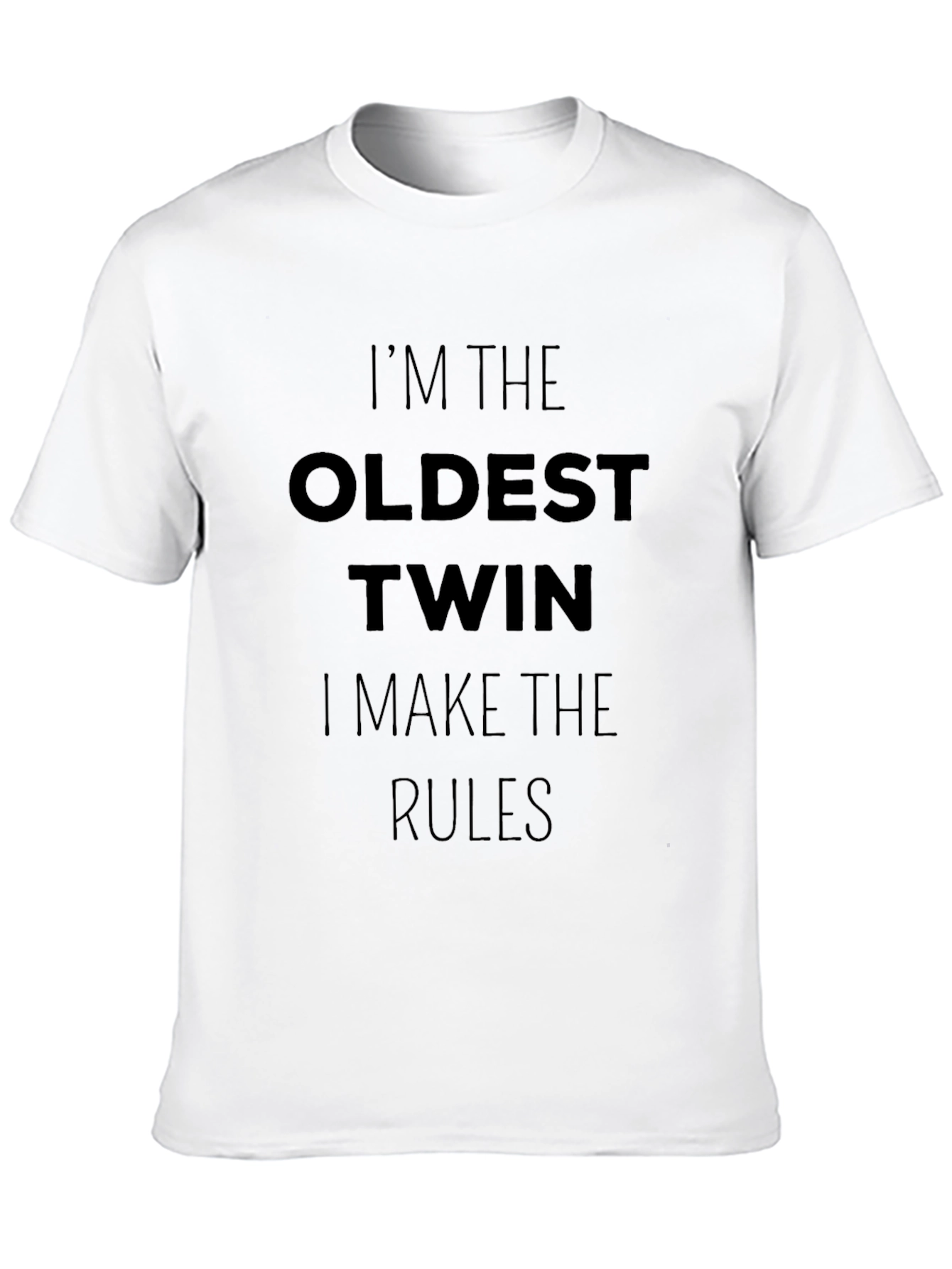 Oldest Twin Rules T-Shirt