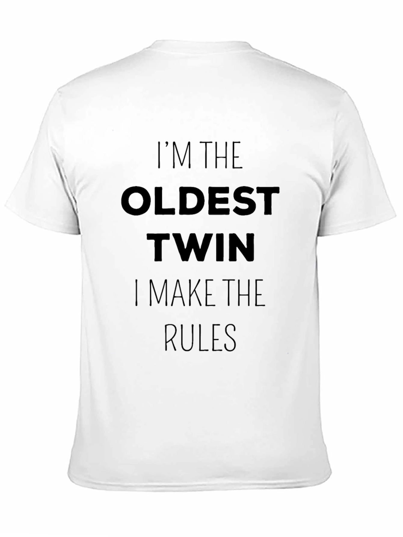 Oldest Twin Rules T-Shirt