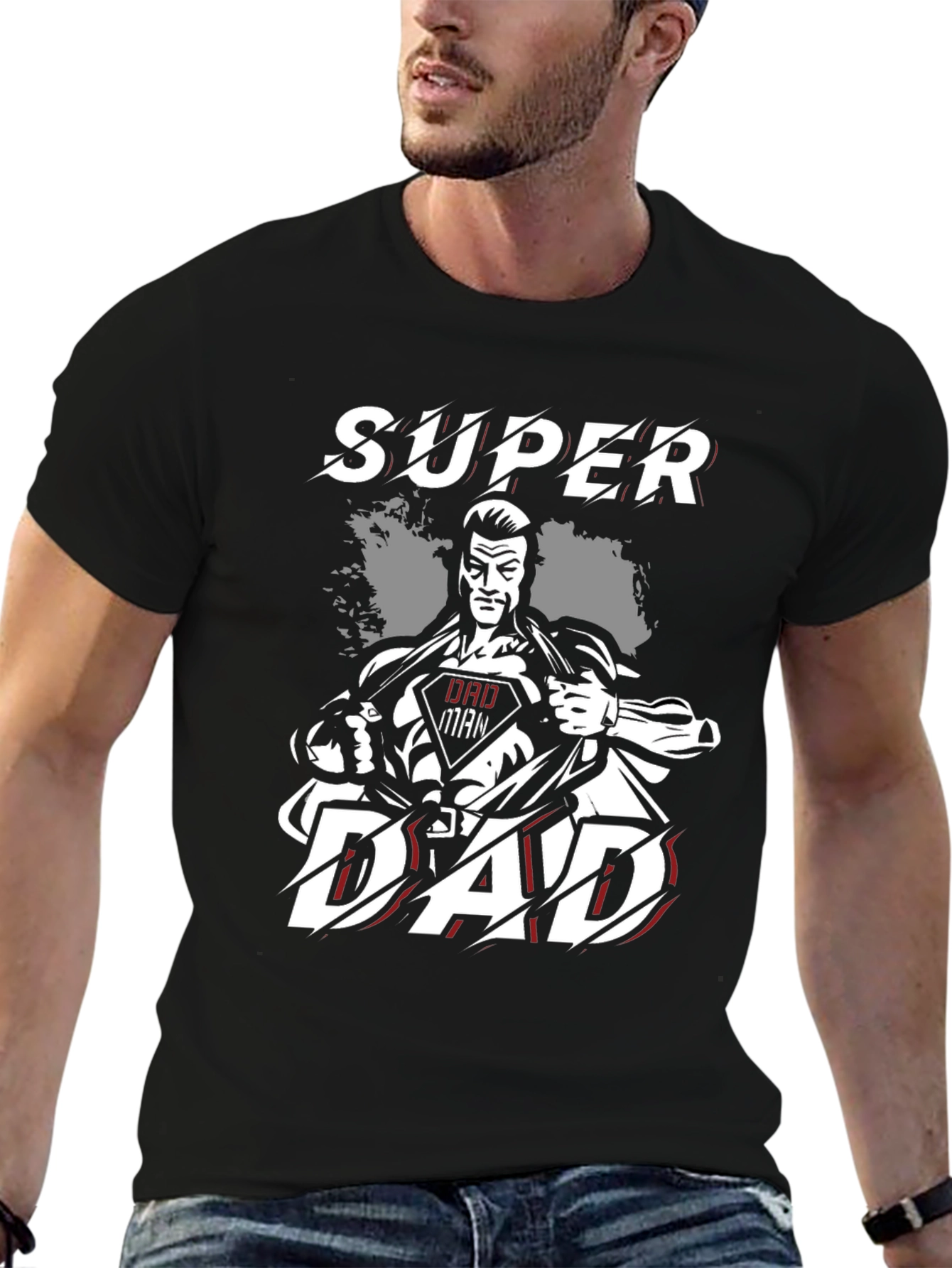 Super Dad Graphic T-Shirt - Fathers Day Gift