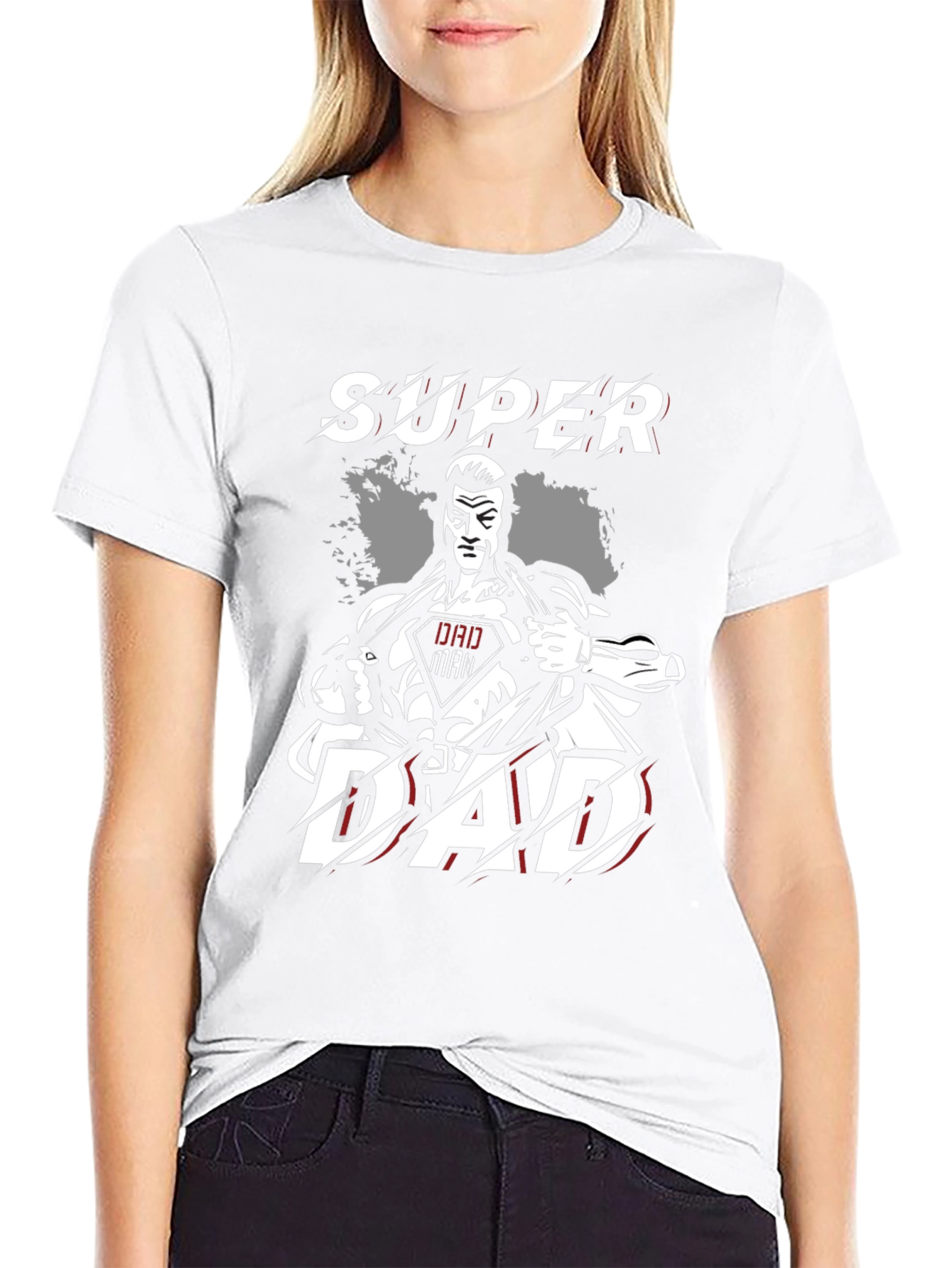 Super Dad Graphic T-Shirt - Fathers Day Gift