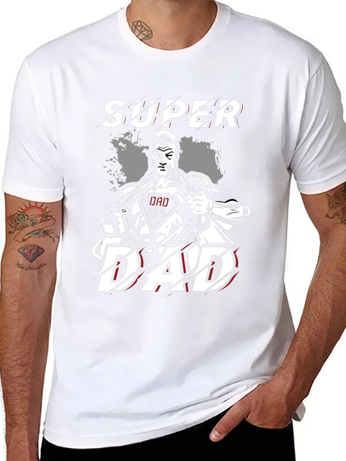 Super Dad Graphic T-Shirt - Fathers Day Gift