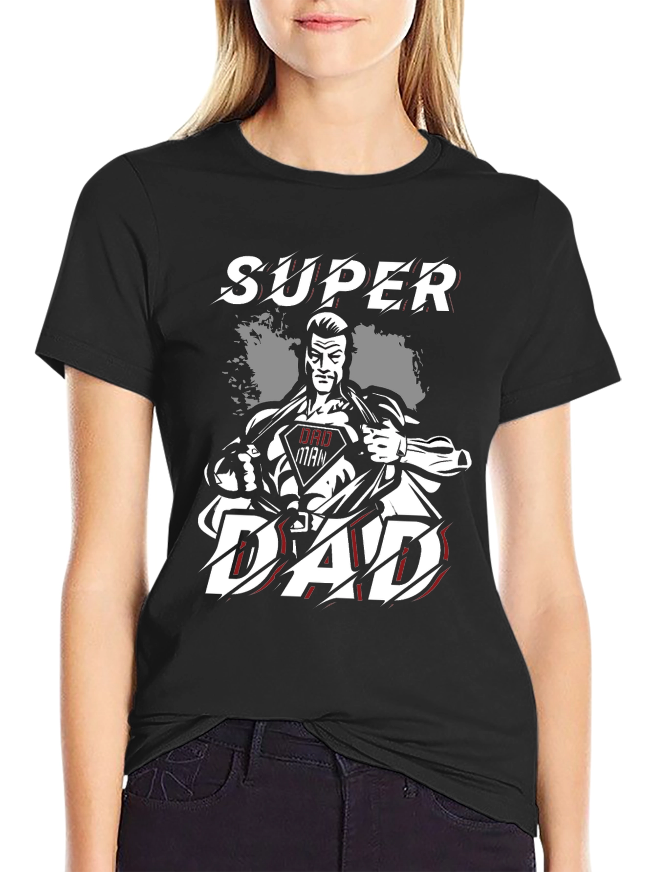 Super Dad Graphic T-Shirt - Fathers Day Gift