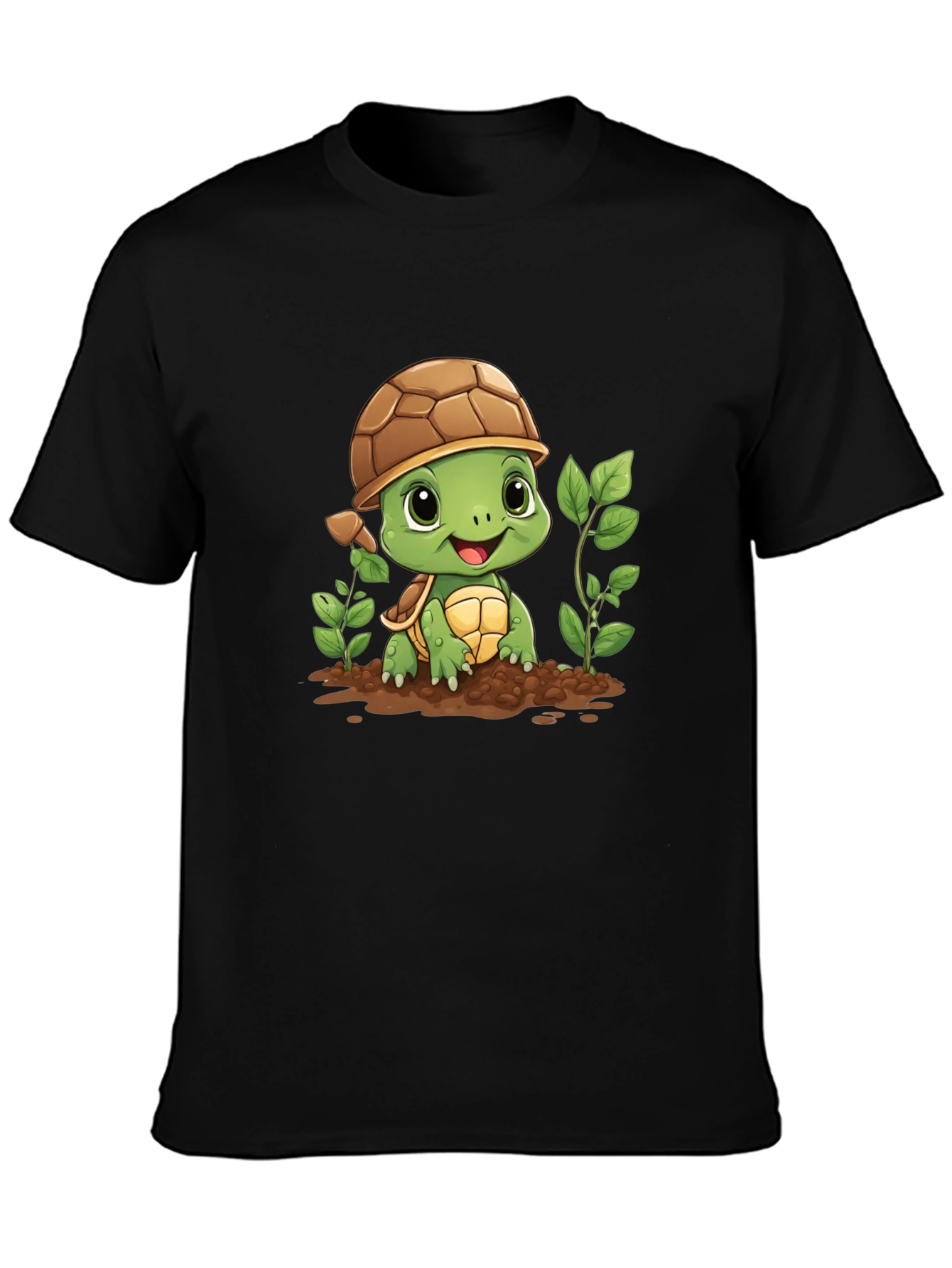 Cute Turtle Graphic Tee