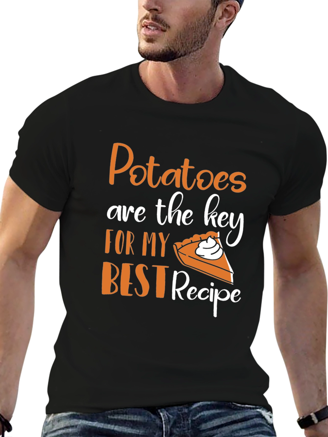 Potatoes are the Key Recipe Graphic T-Shirt