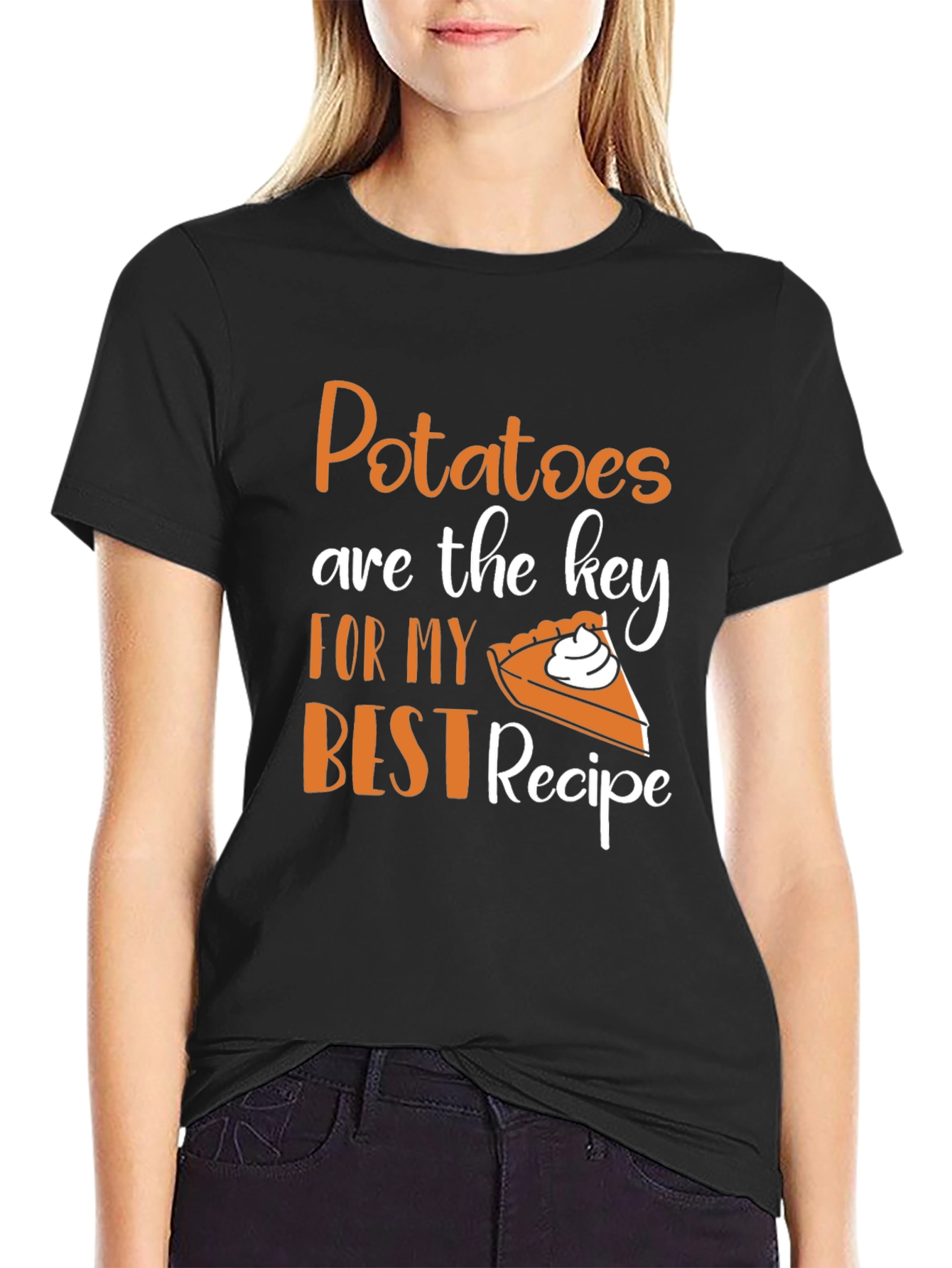 Potatoes are the Key Recipe Graphic T-Shirt
