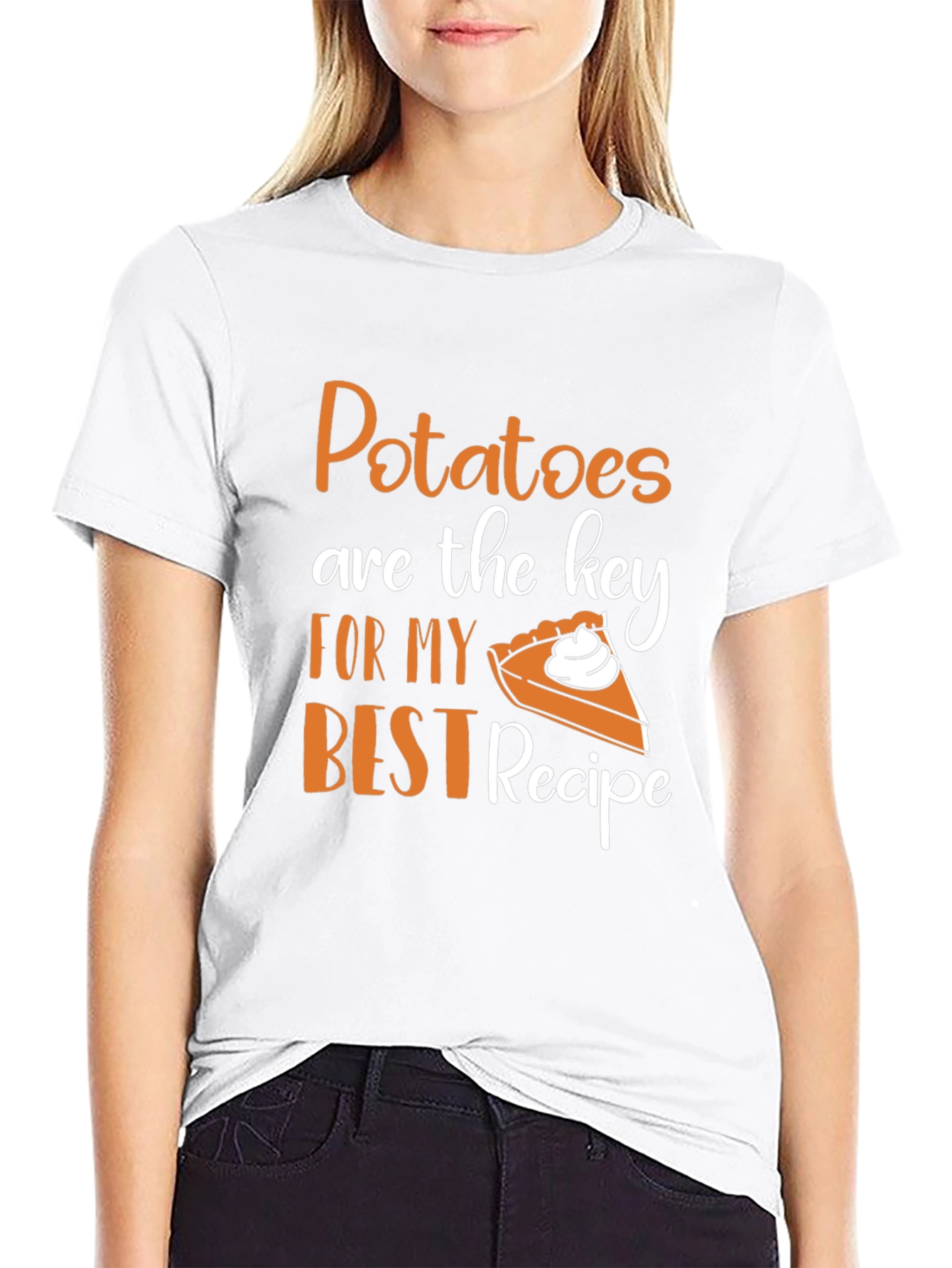Potatoes are the Key Recipe Graphic T-Shirt