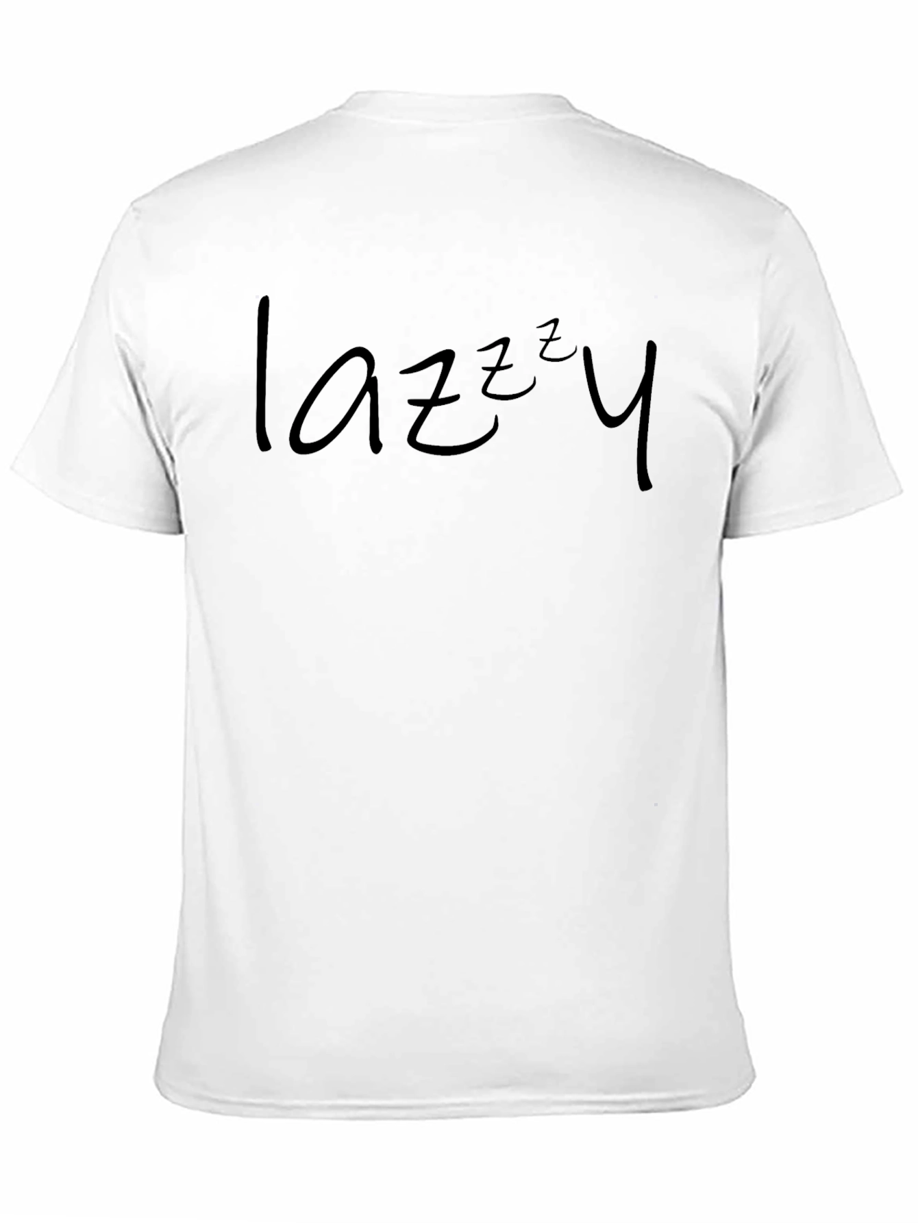 Lazy Sleepy Black T-Shirt - Comfort Style