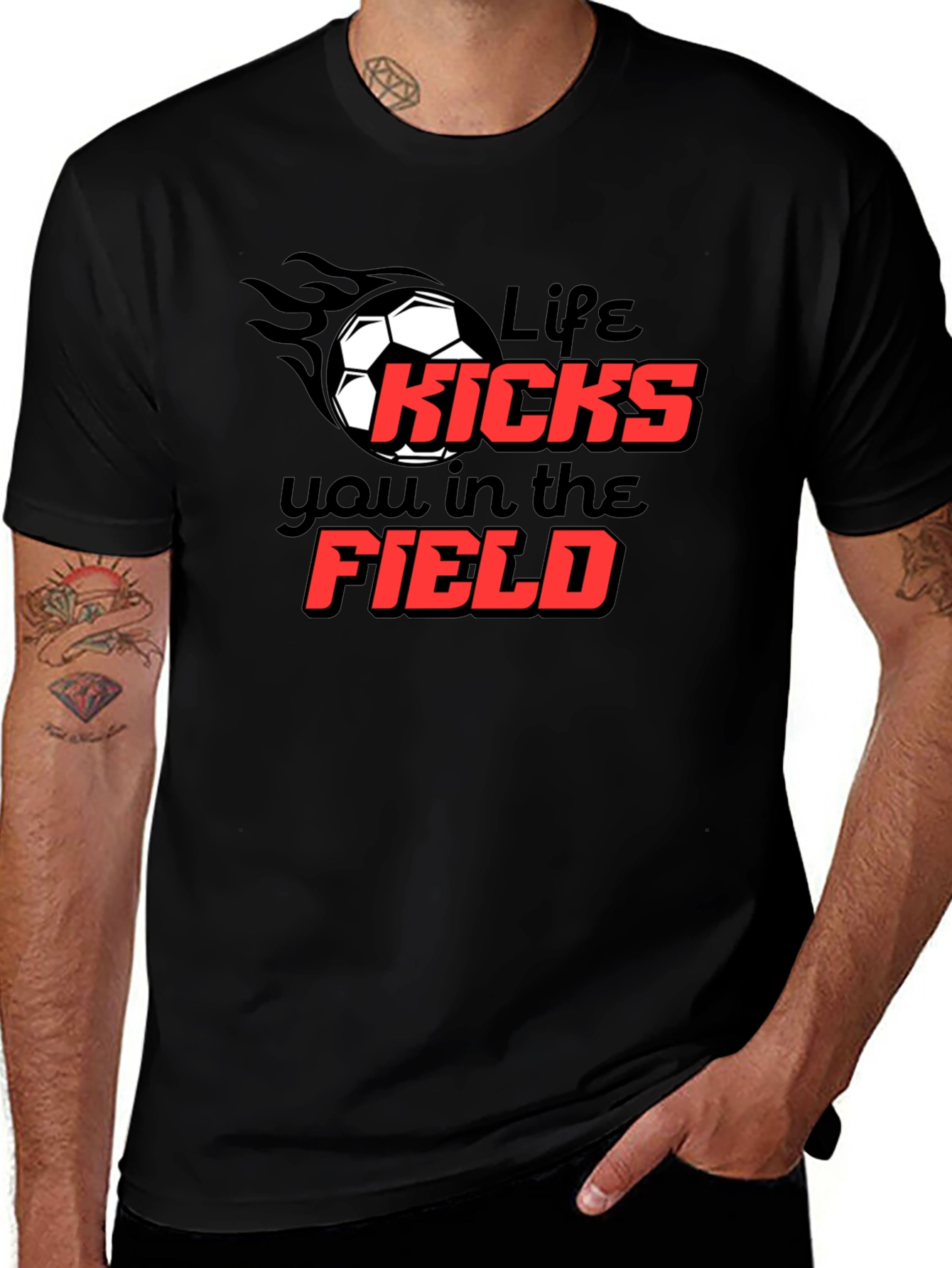 Life Kicks You T-Shirt