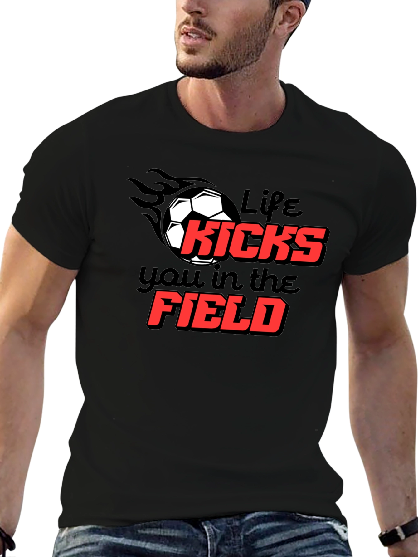 Life Kicks You T-Shirt