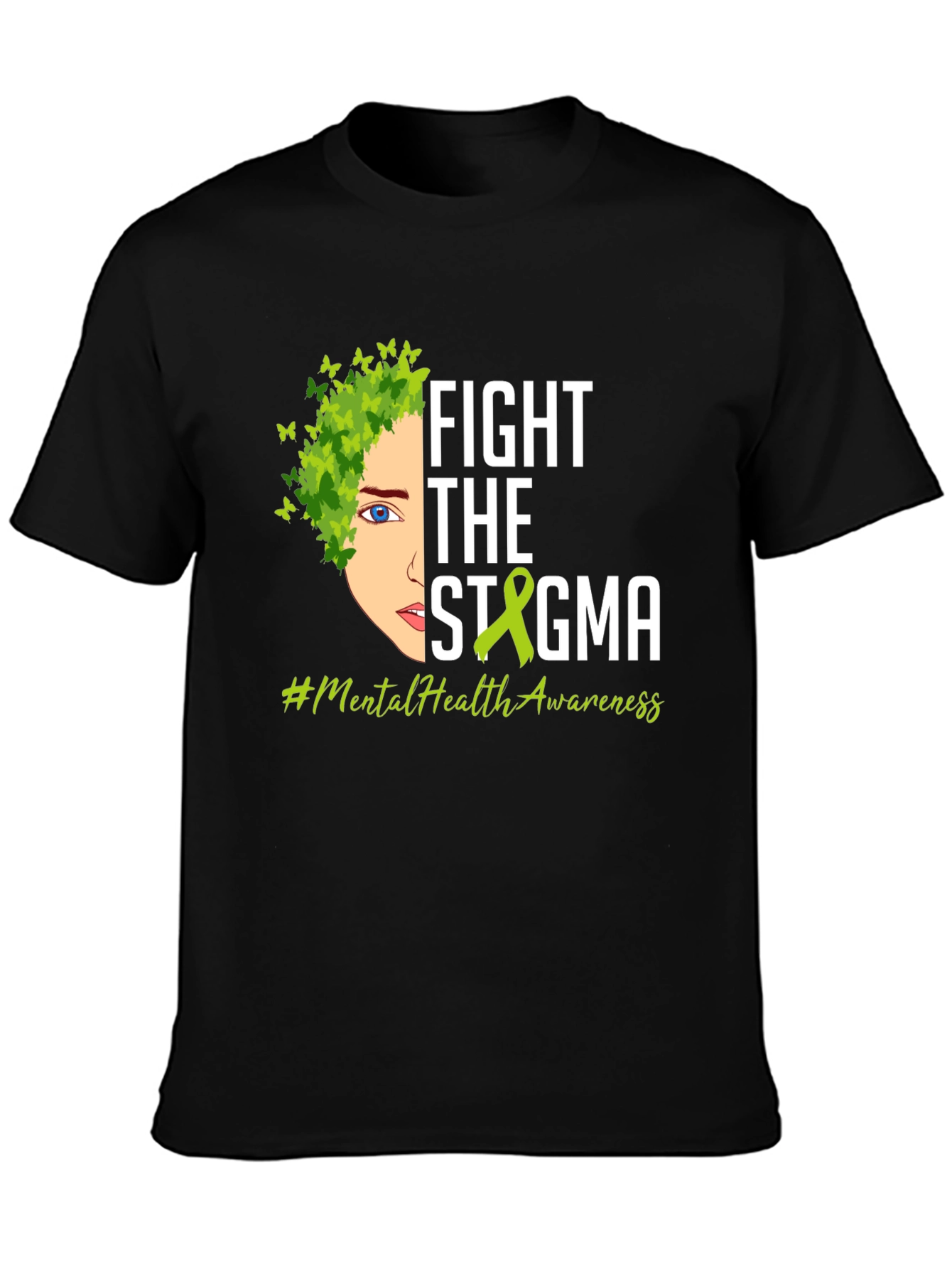 Fight the Stigma Mental Health Awareness T-Shirt