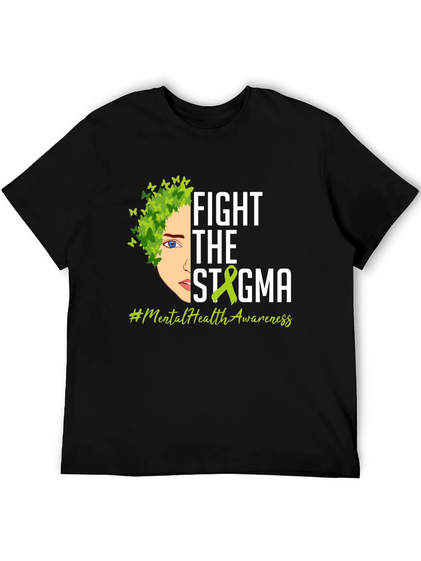 Fight the Stigma Mental Health Awareness T-Shirt