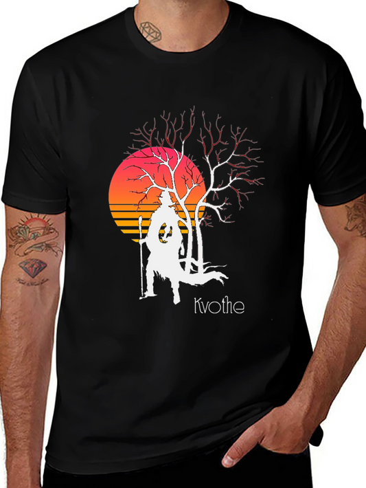 Kvothe Retro Sunset T-Shirt