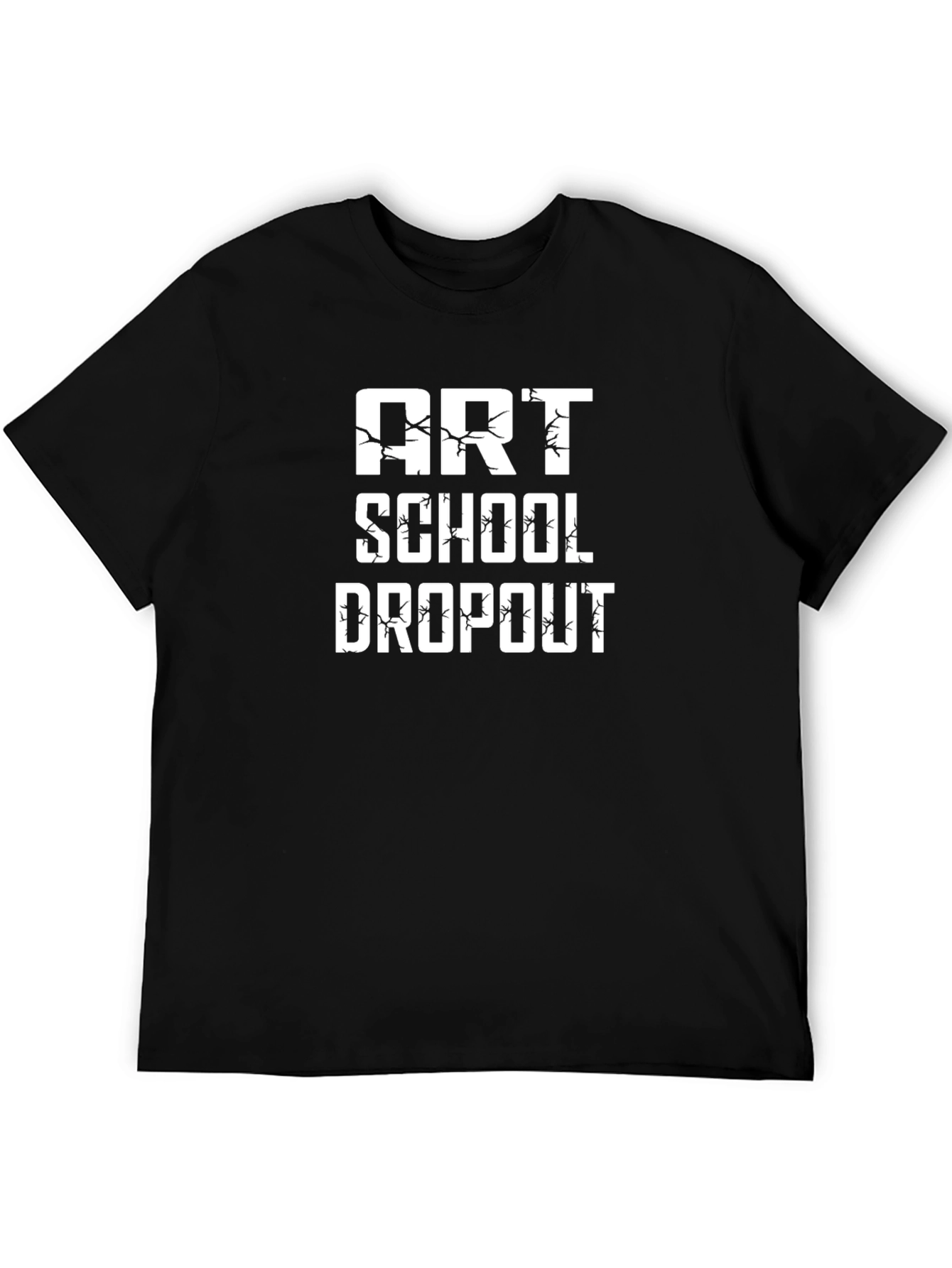 Art School Dropout Black Graphic Tee