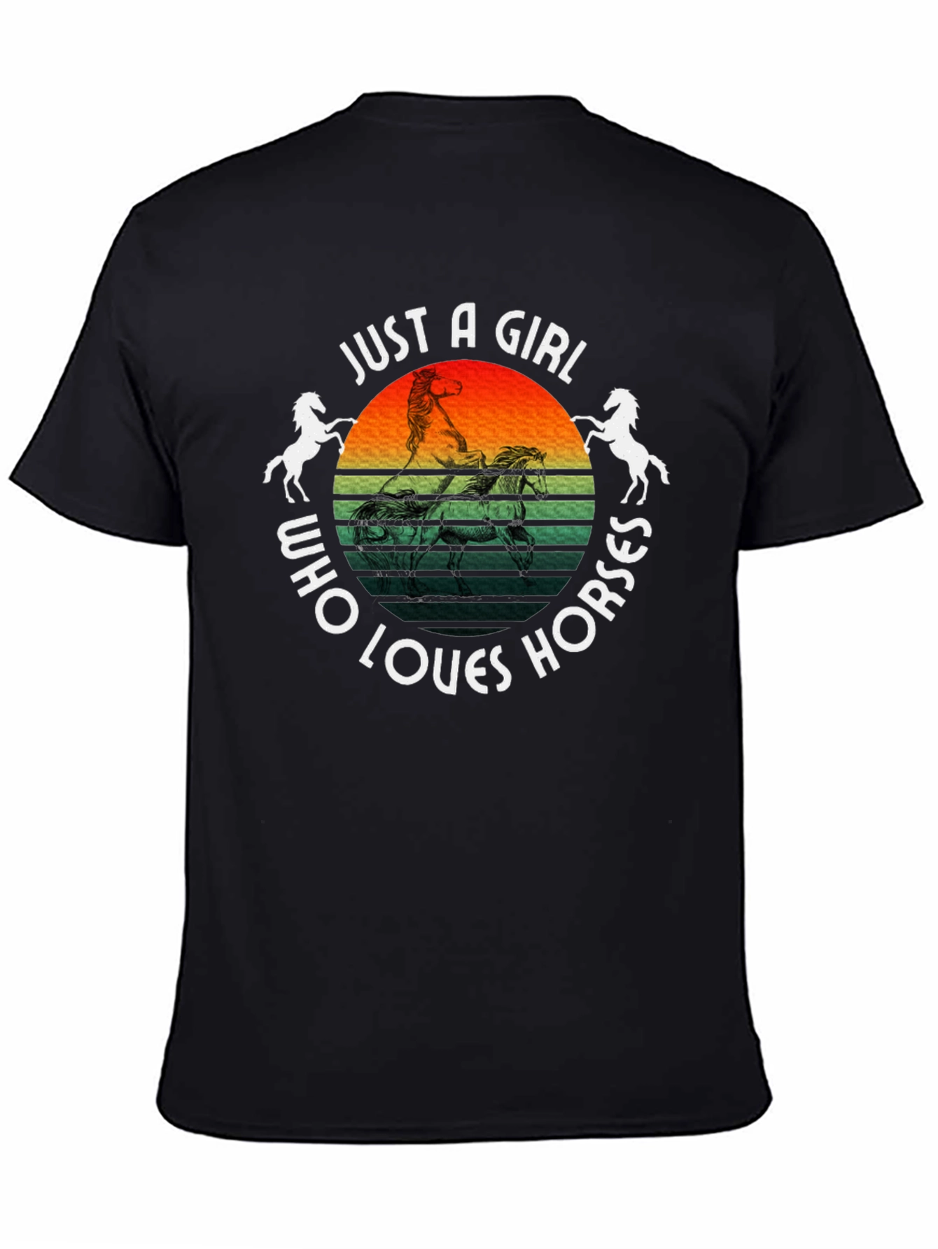 Just A Girl Who Loves Horses T-Shirt